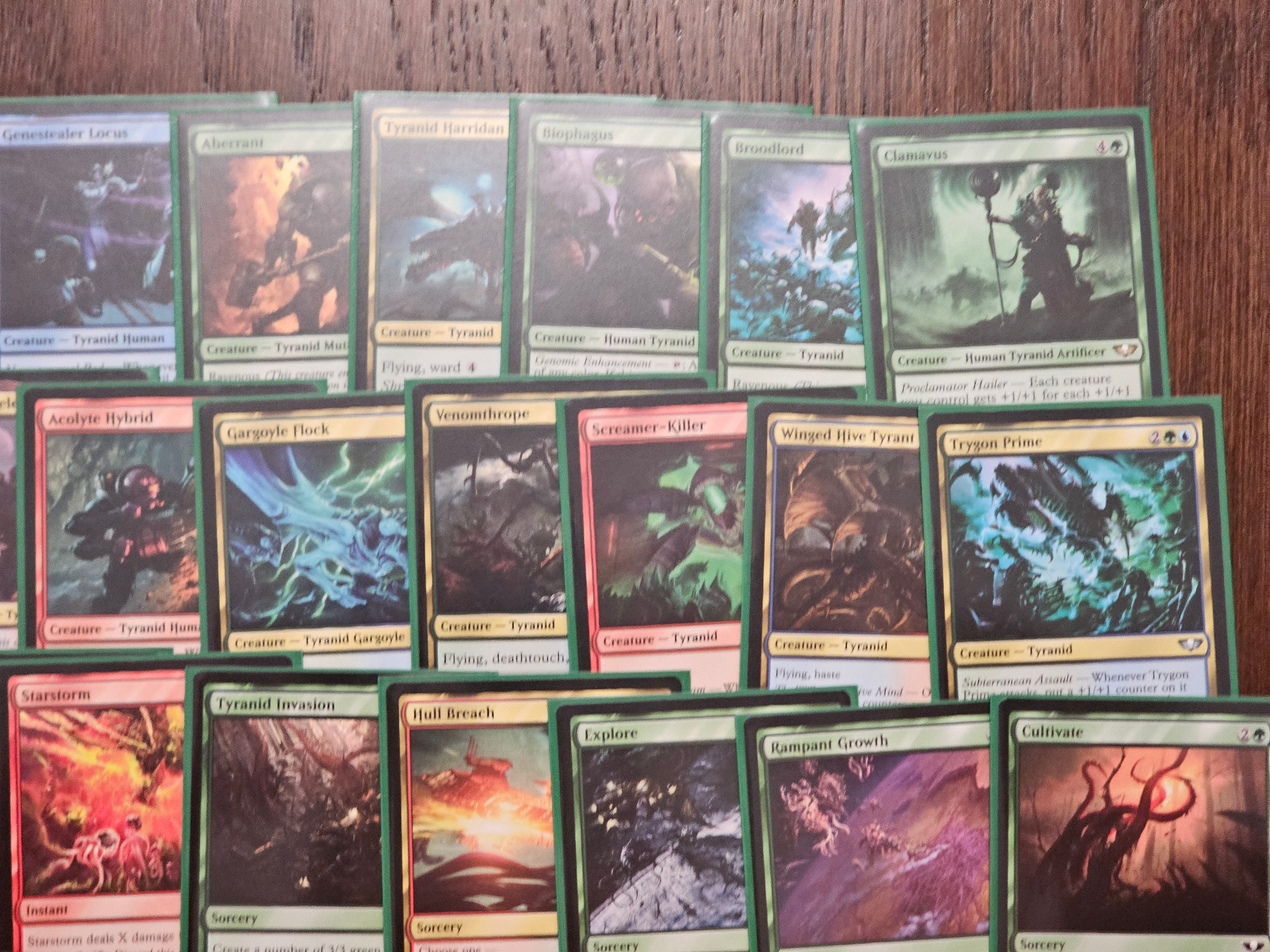 Magic the Gathering Tyranid Swarm Commander Deck