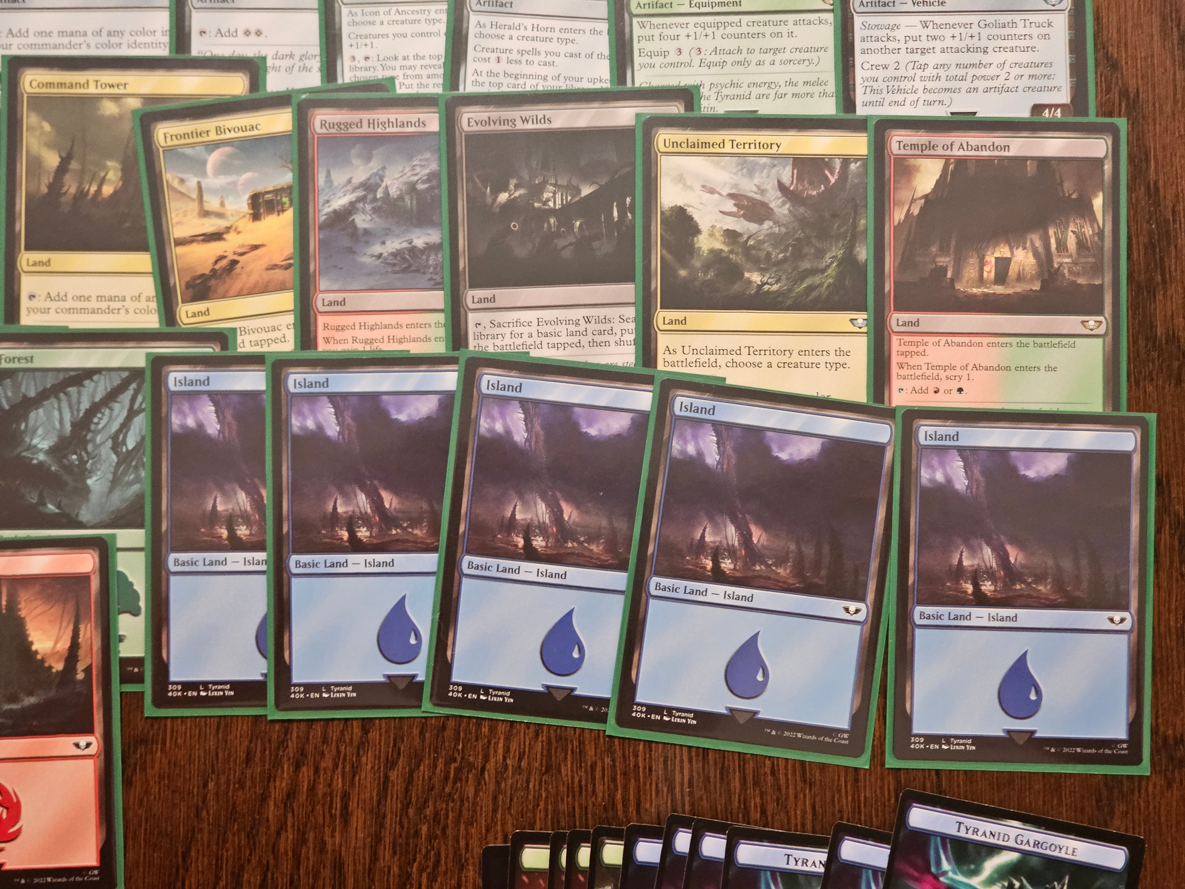 Magic the Gathering Tyranid Swarm Commander Deck