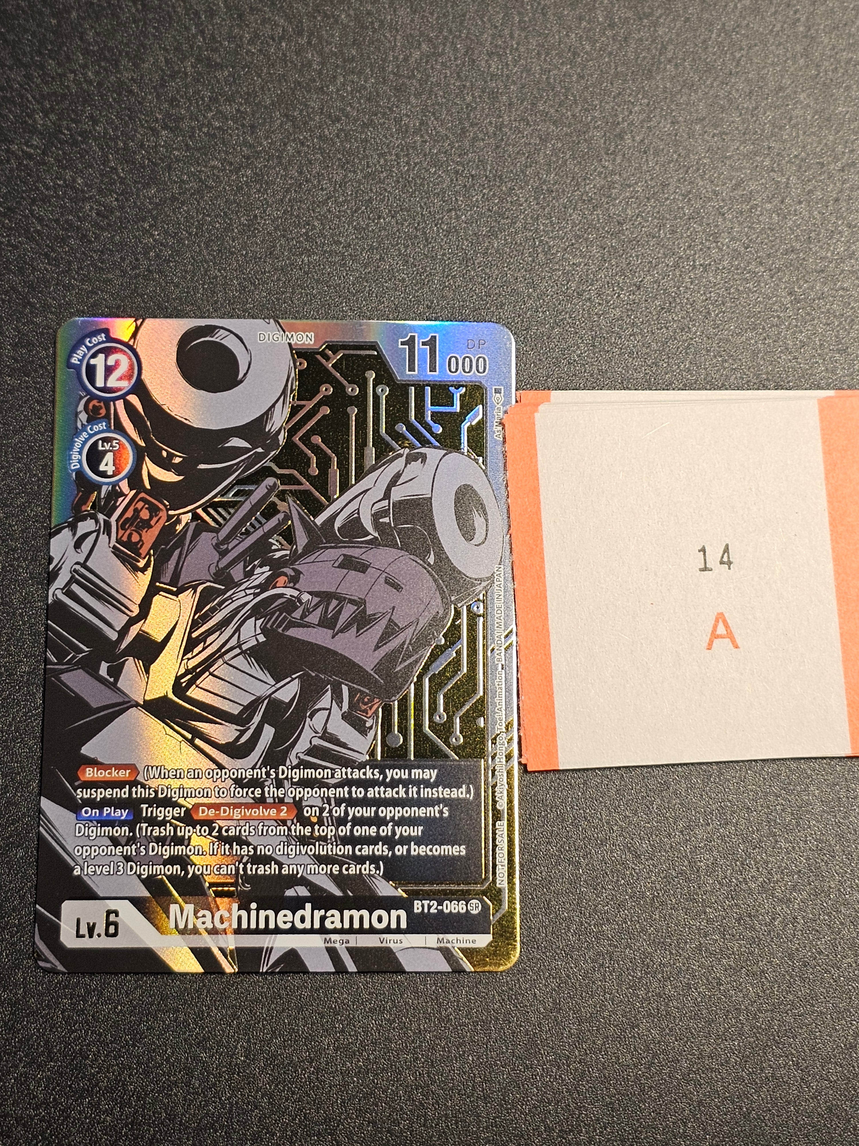 Digimon TCG - Machinedramon BT2-066 SR Alternate Art
