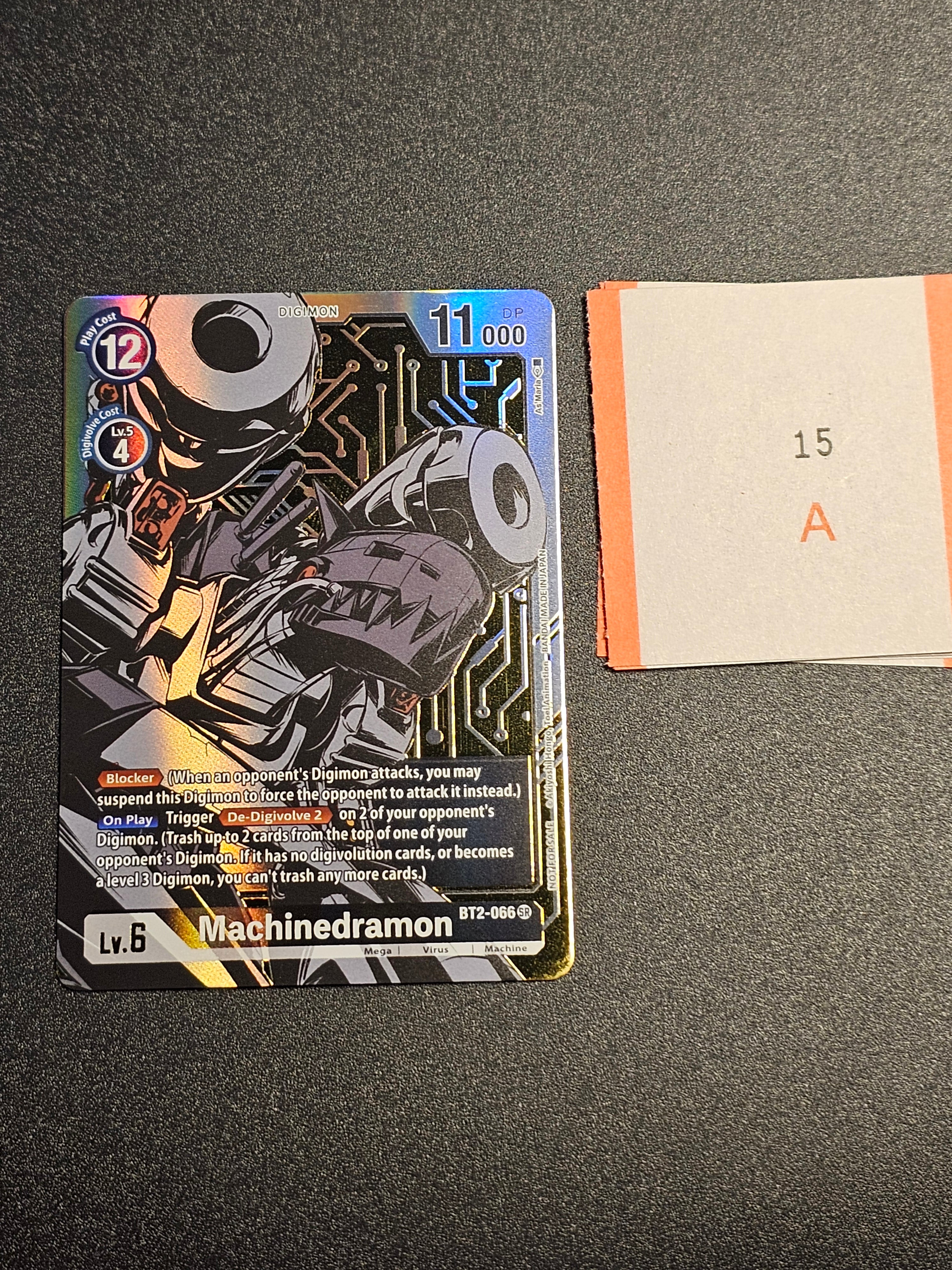 Digimon TCG - Machinedramon BT2-066 SR Alternate Art