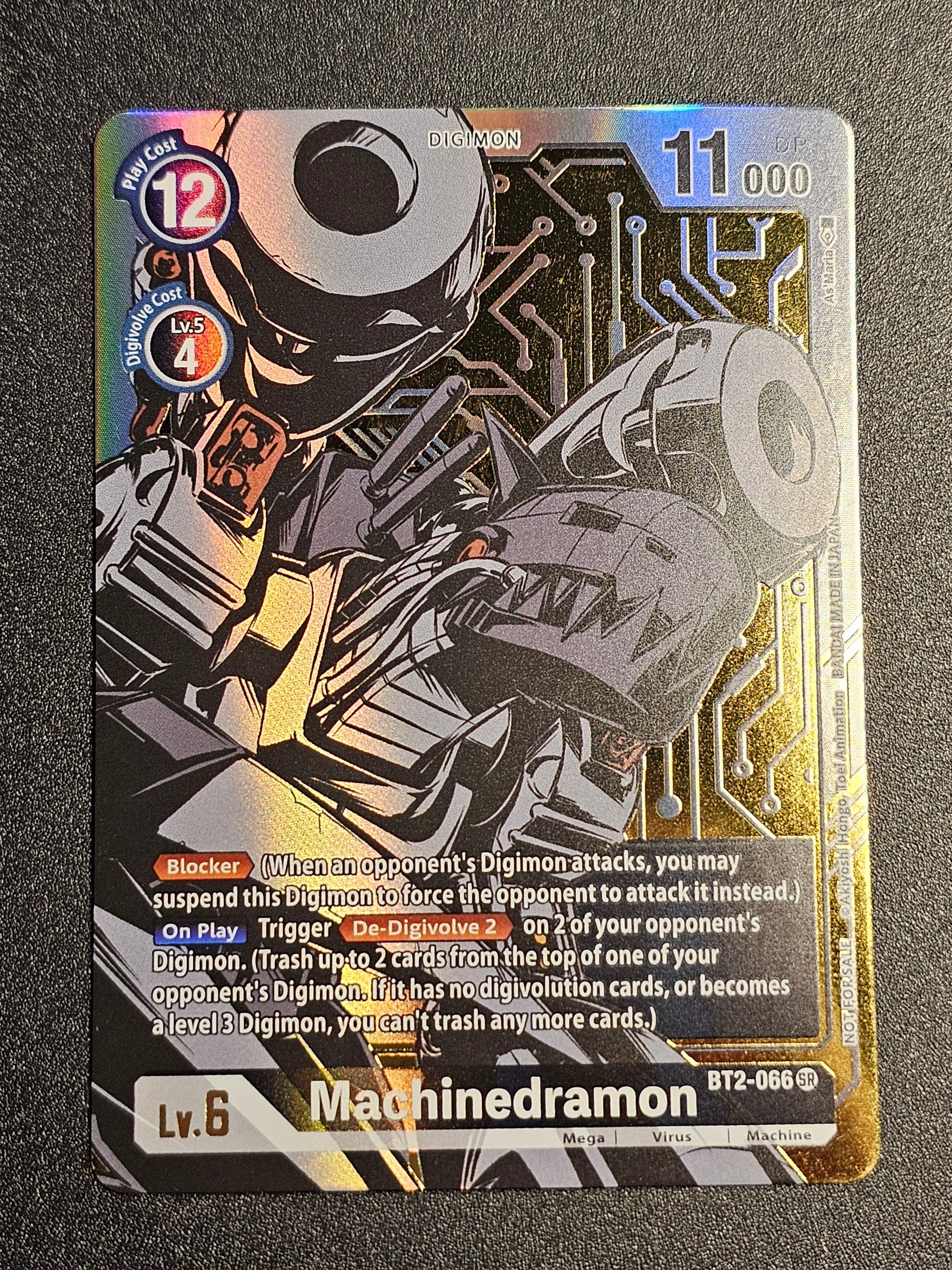 Digimon TCG - Machinedramon BT2-066 SR Alternate Art