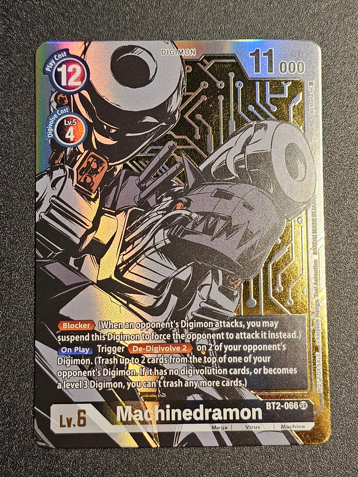 Digimon TCG - Machinedramon BT2-066 SR Alternate Art