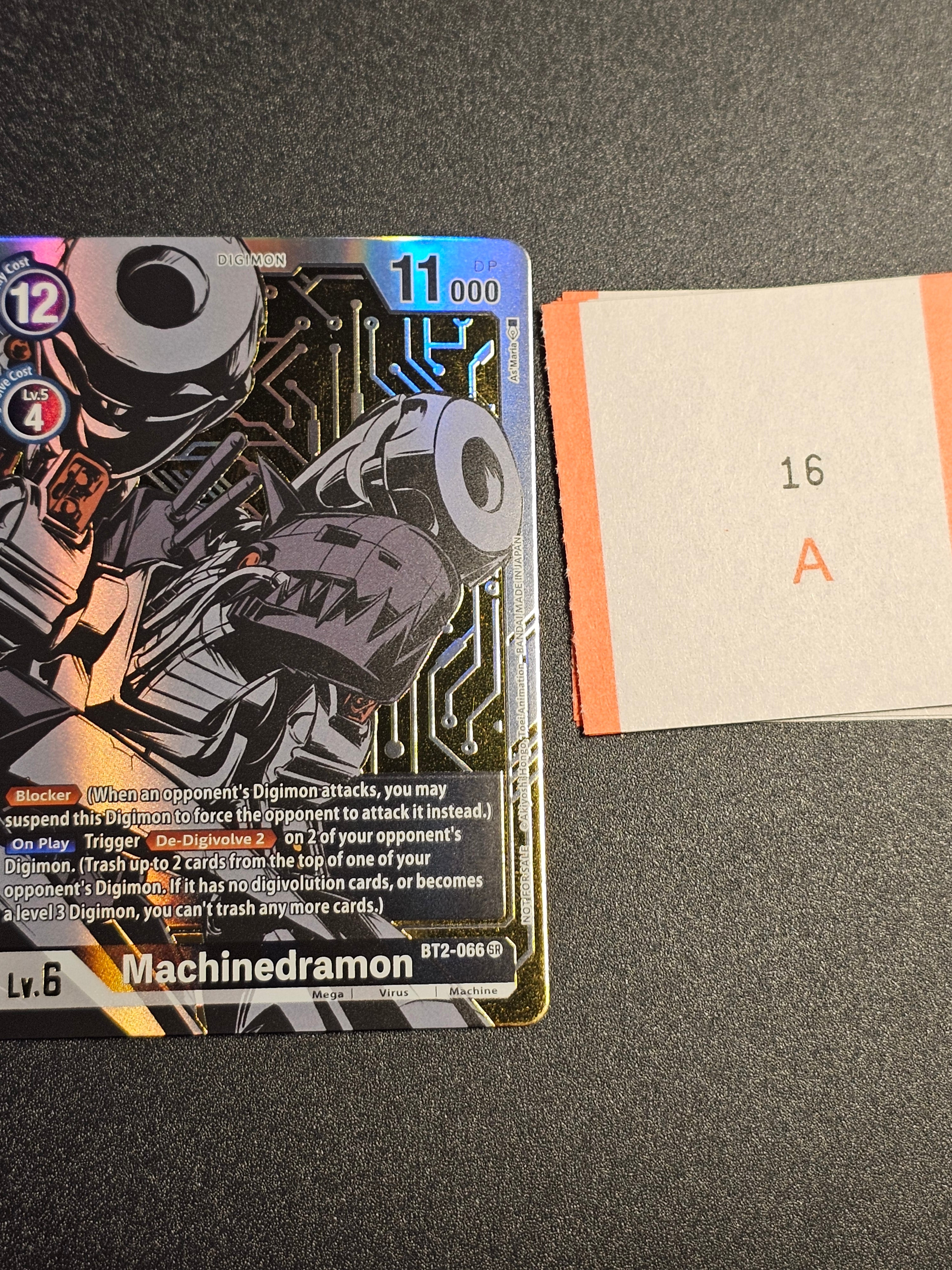 Digimon TCG - Machinedramon BT2-066 SR Alternate Art