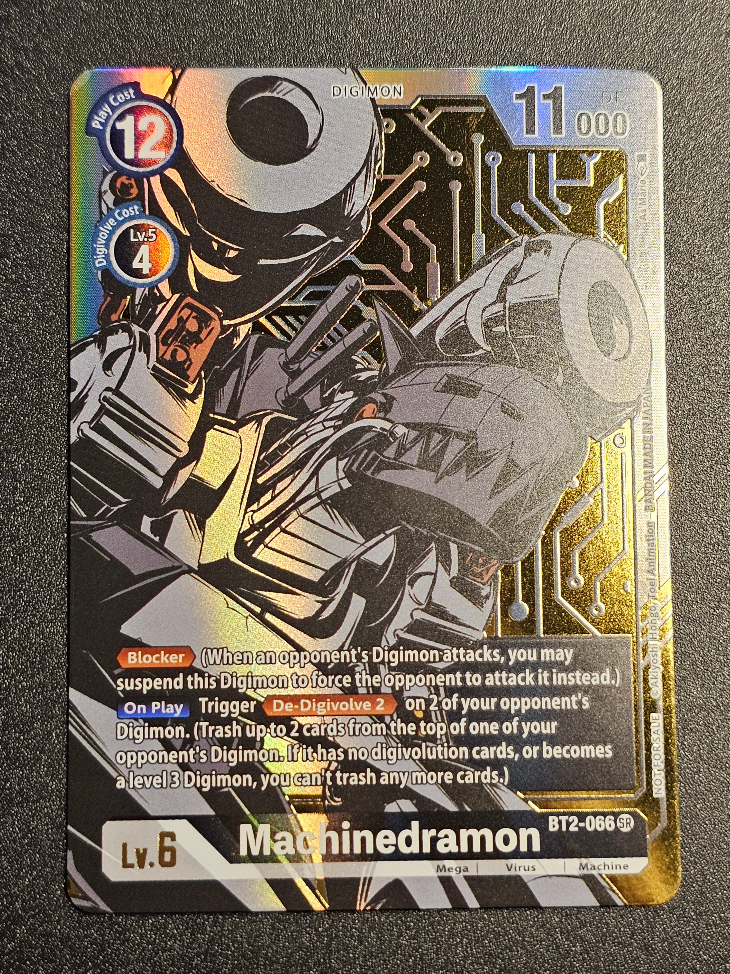 Digimon TCG - Machinedramon BT2-066 SR Alternate Art