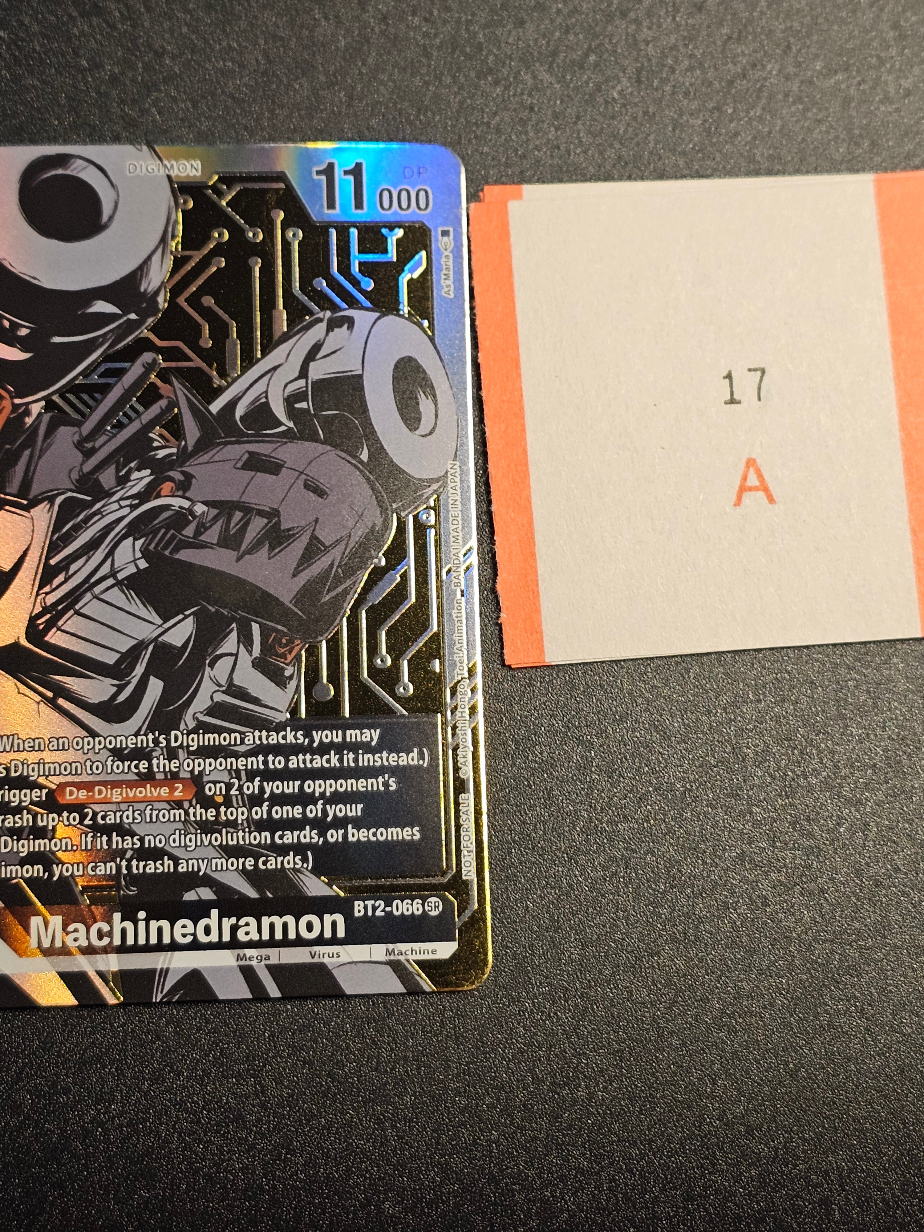 Digimon TCG - Machinedramon BT2-066 SR Alternate Art