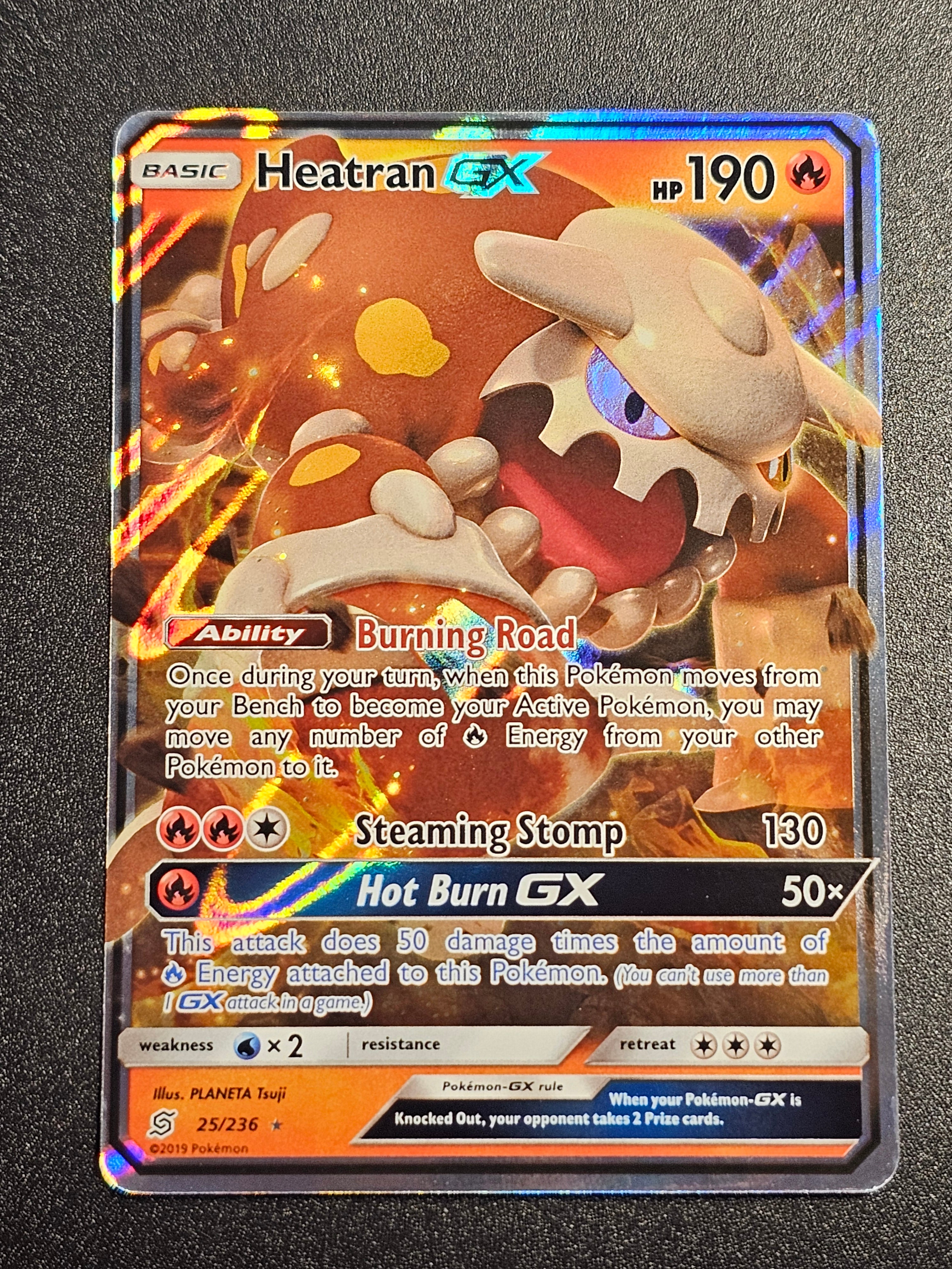 Pokemon TCG - Heatran GX 25/236 Unified Minds