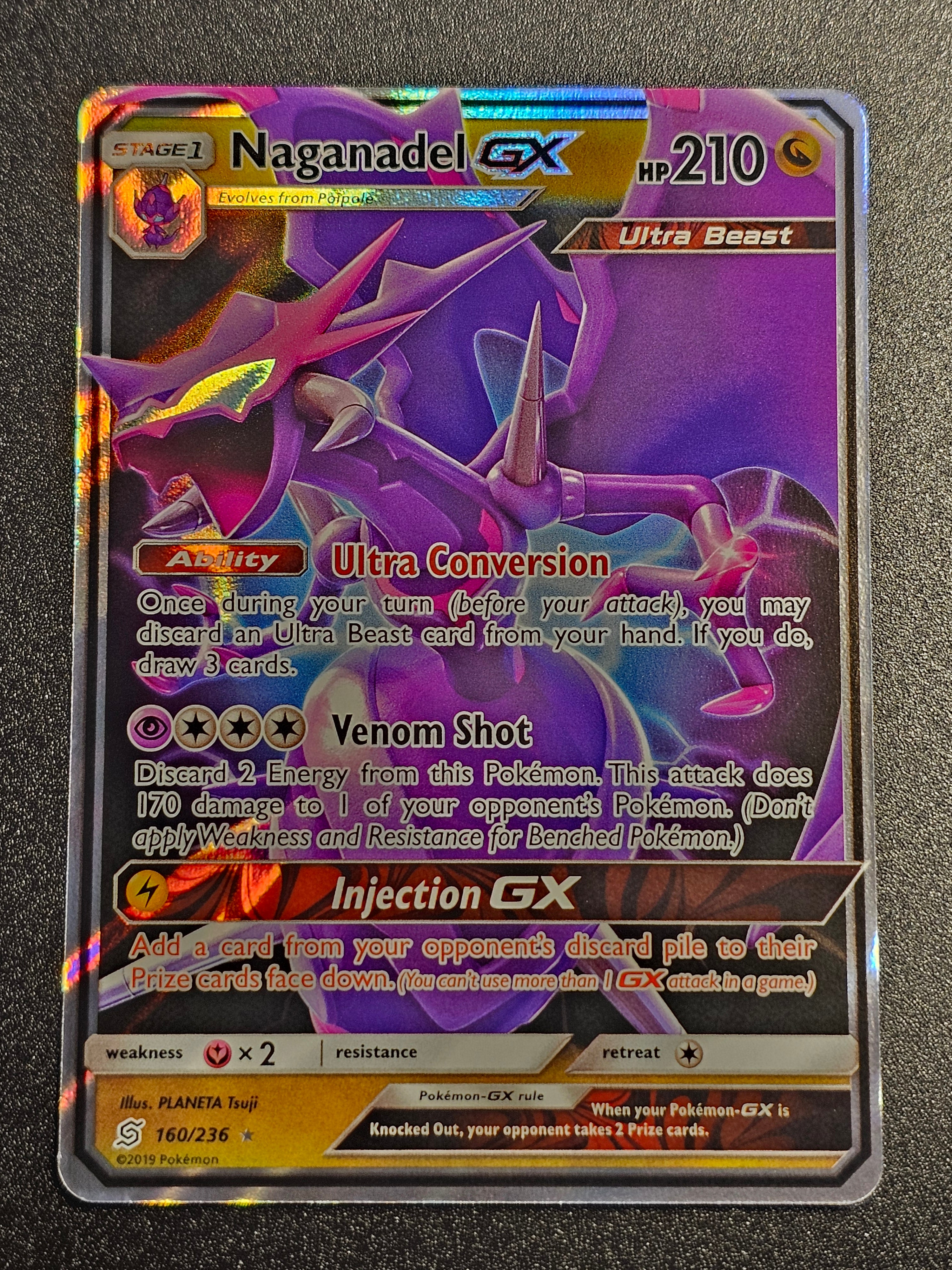 Pokemon TCG - Naganadel GX 160/236 Unified Minds