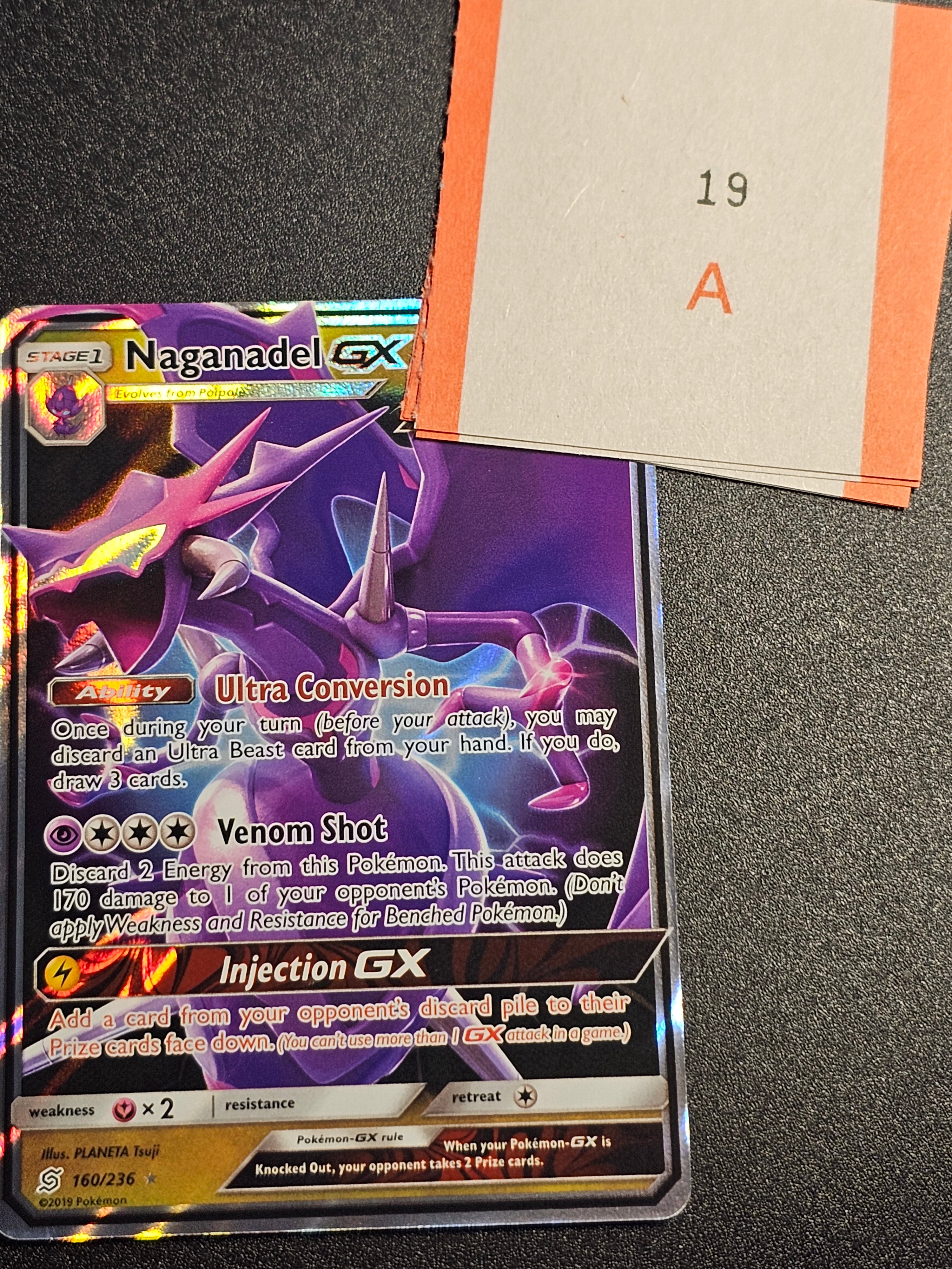 Pokemon TCG - Naganadel GX 160/236 Unified Minds