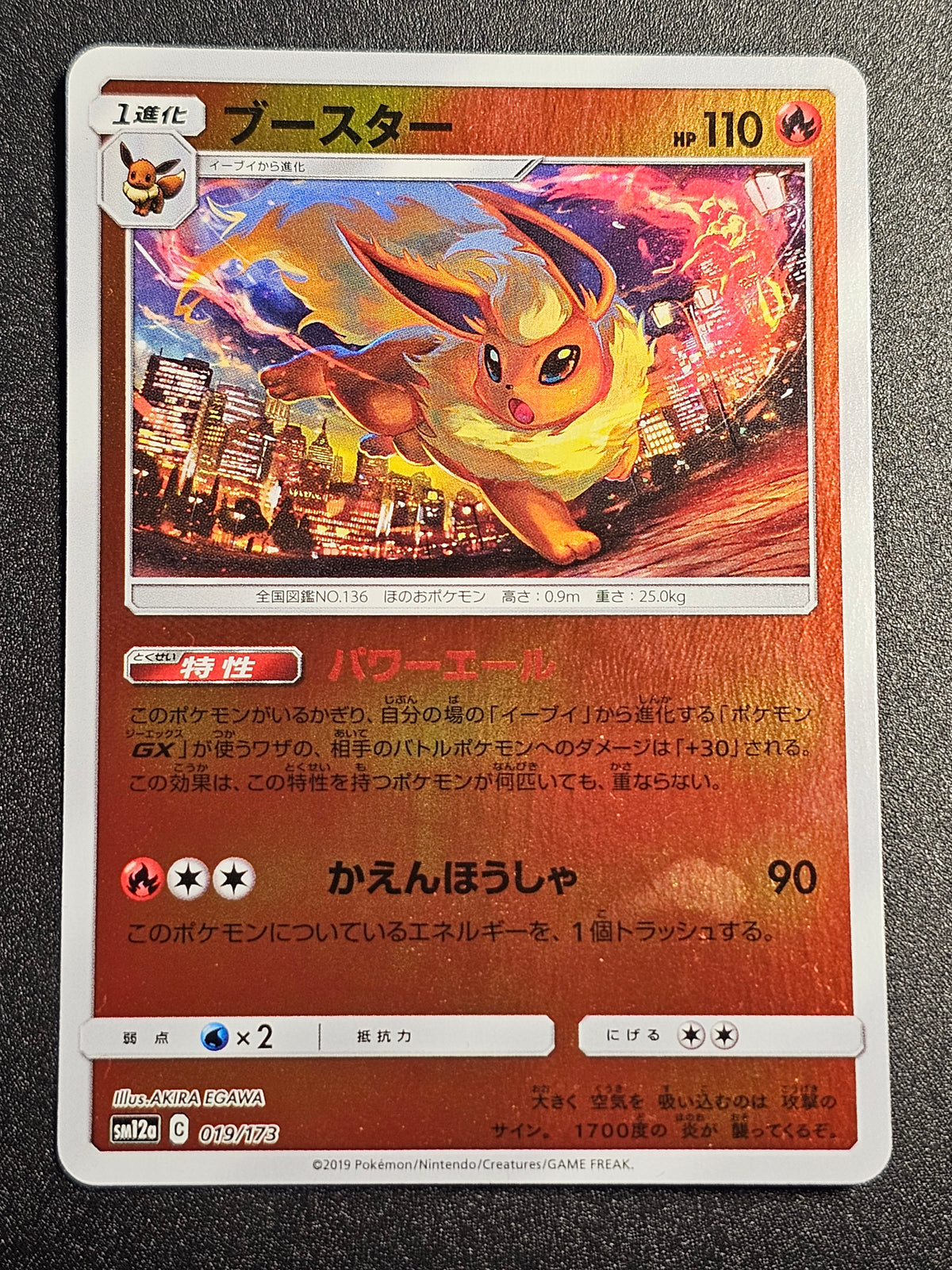 Pokemon TCG - Flareon 019/173 Holo