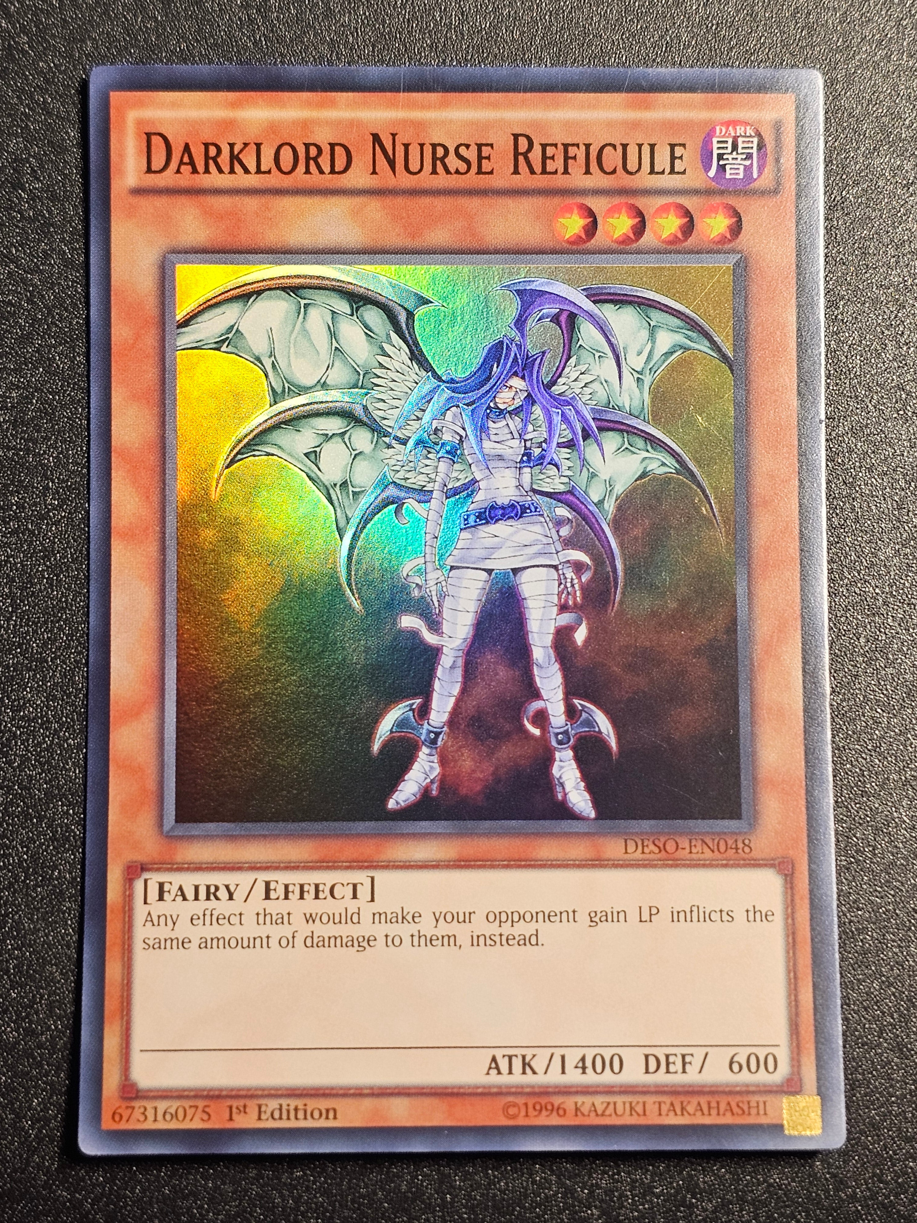 Yugioh - Darklord Nurse Reficule DESO-EN048