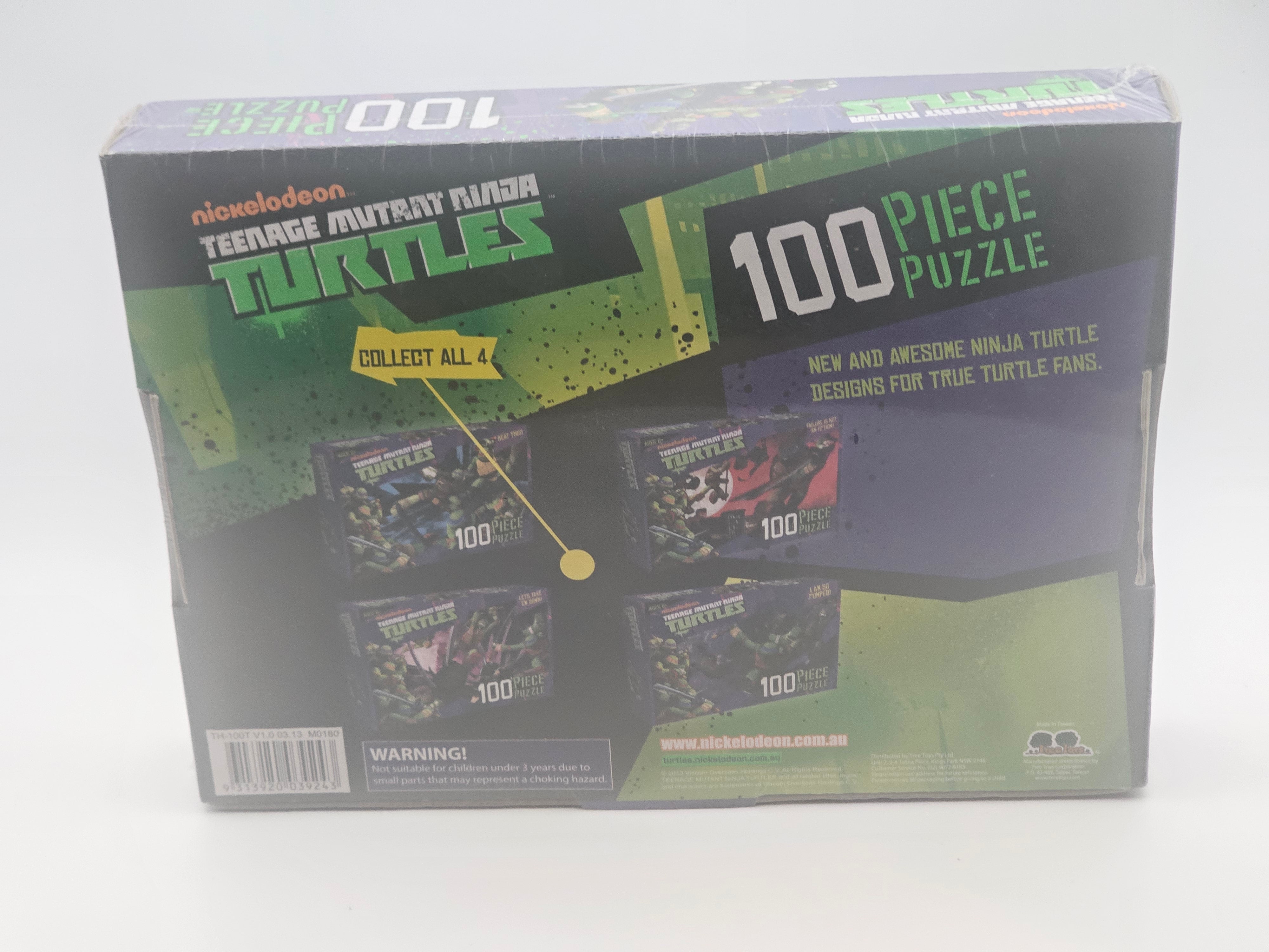 Teenage Mutant Ninja Turtles Nickelodeon 100 Piece Puzzle