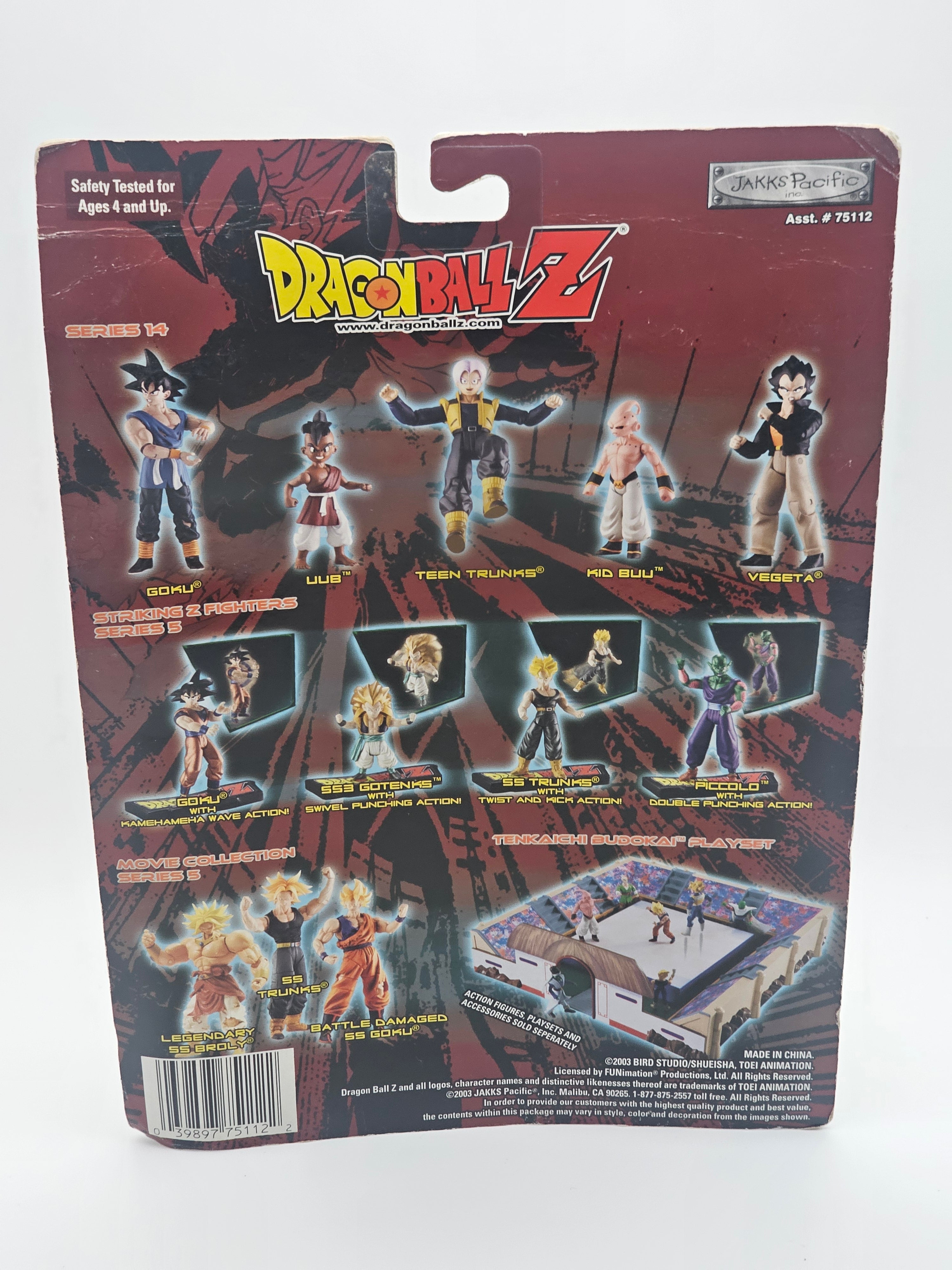 Dragonball Z Kid Buu Kid Buu Saga Jakks Pacific