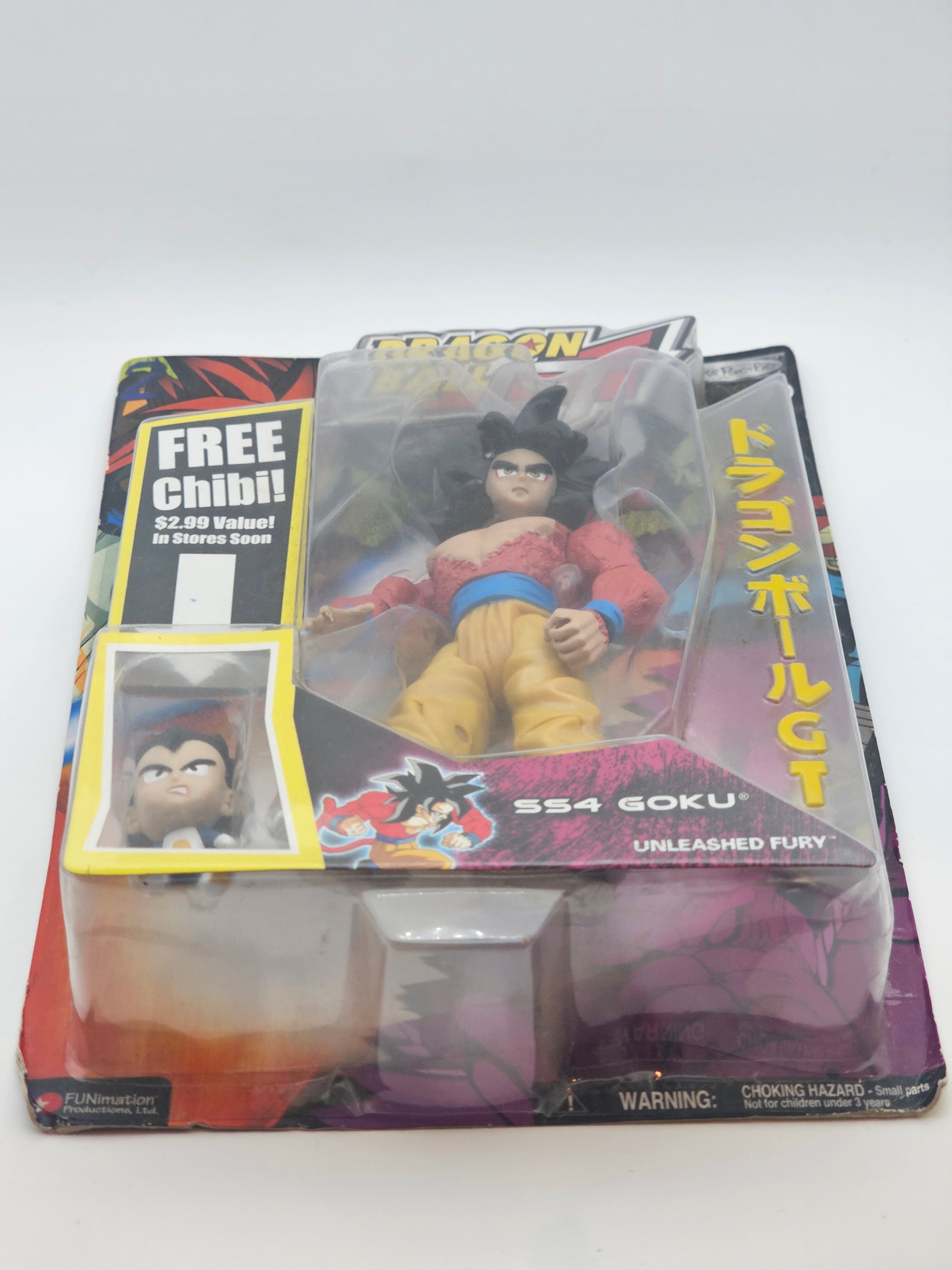 Dragonball GT SS4 Goku Unleashed Fury Jakks Pacific