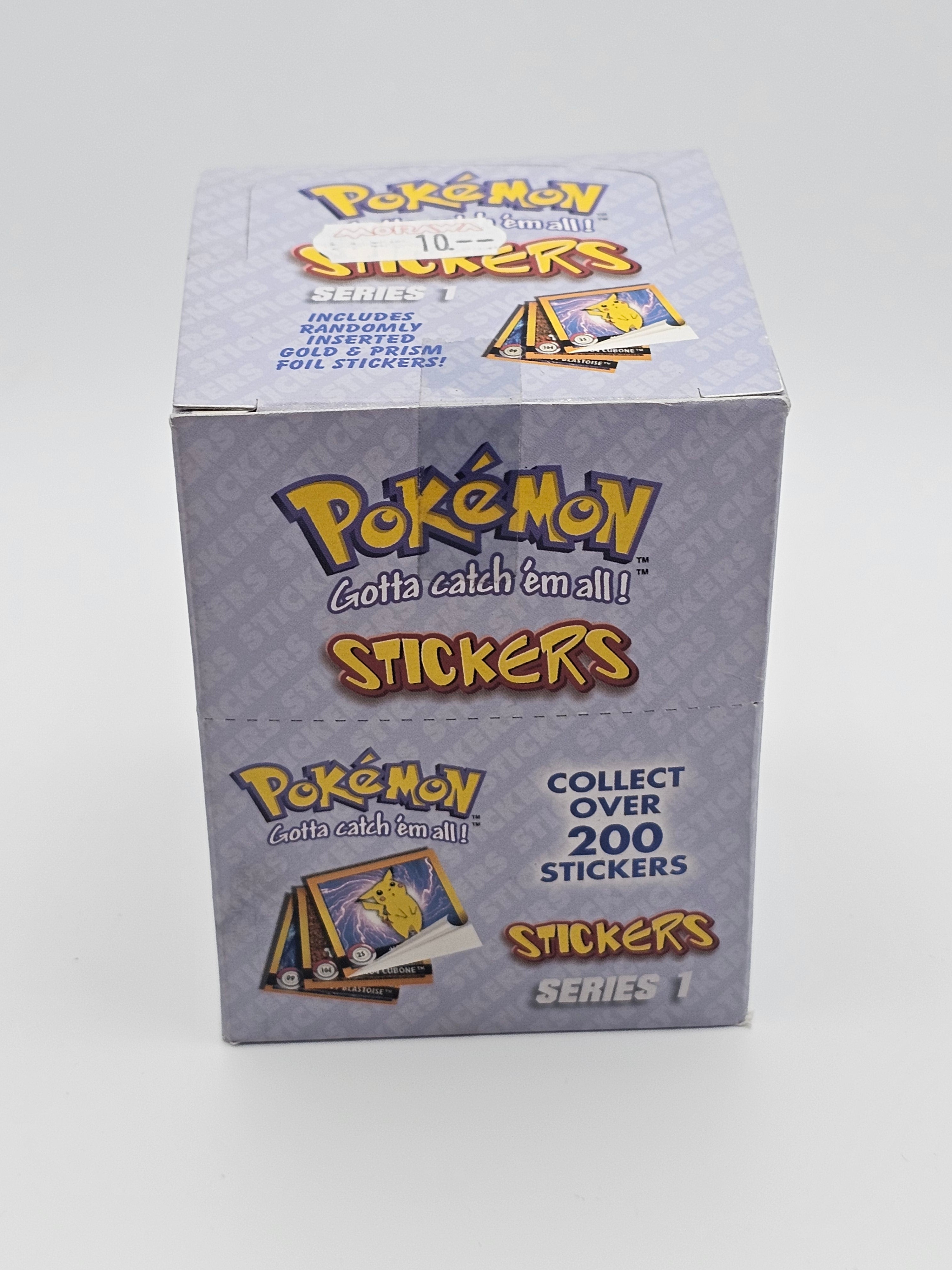 Pokemon Stickers Series 1 Full Display Box Artbox