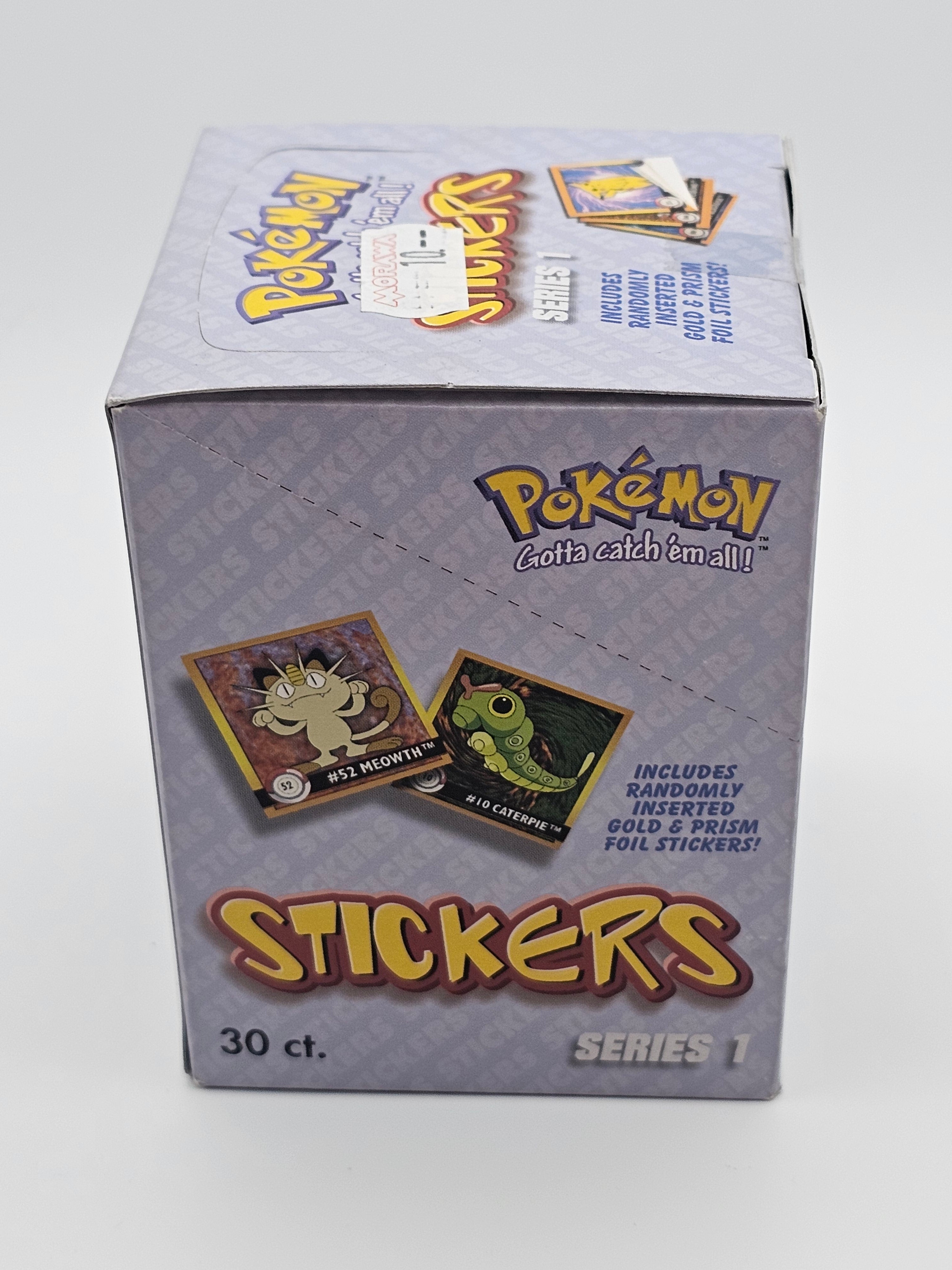Pokemon Stickers Series 1 Full Display Box Artbox