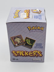 Pokemon Stickers Series 1 Full Display Box Artbox