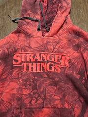 Stranger Things Netflix Hoodie Tie Dye Small