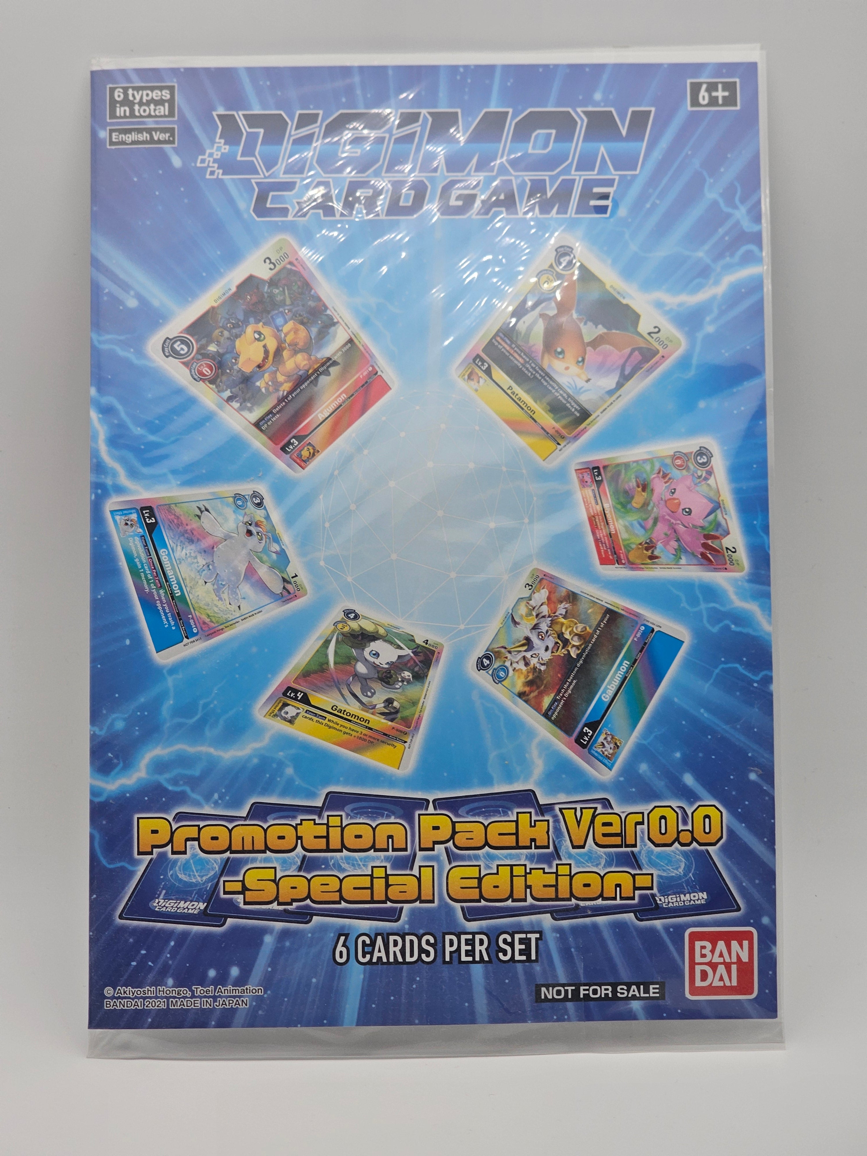 Digimon TCG - Promotion Pack Ver 0.0 Special Edtion Set