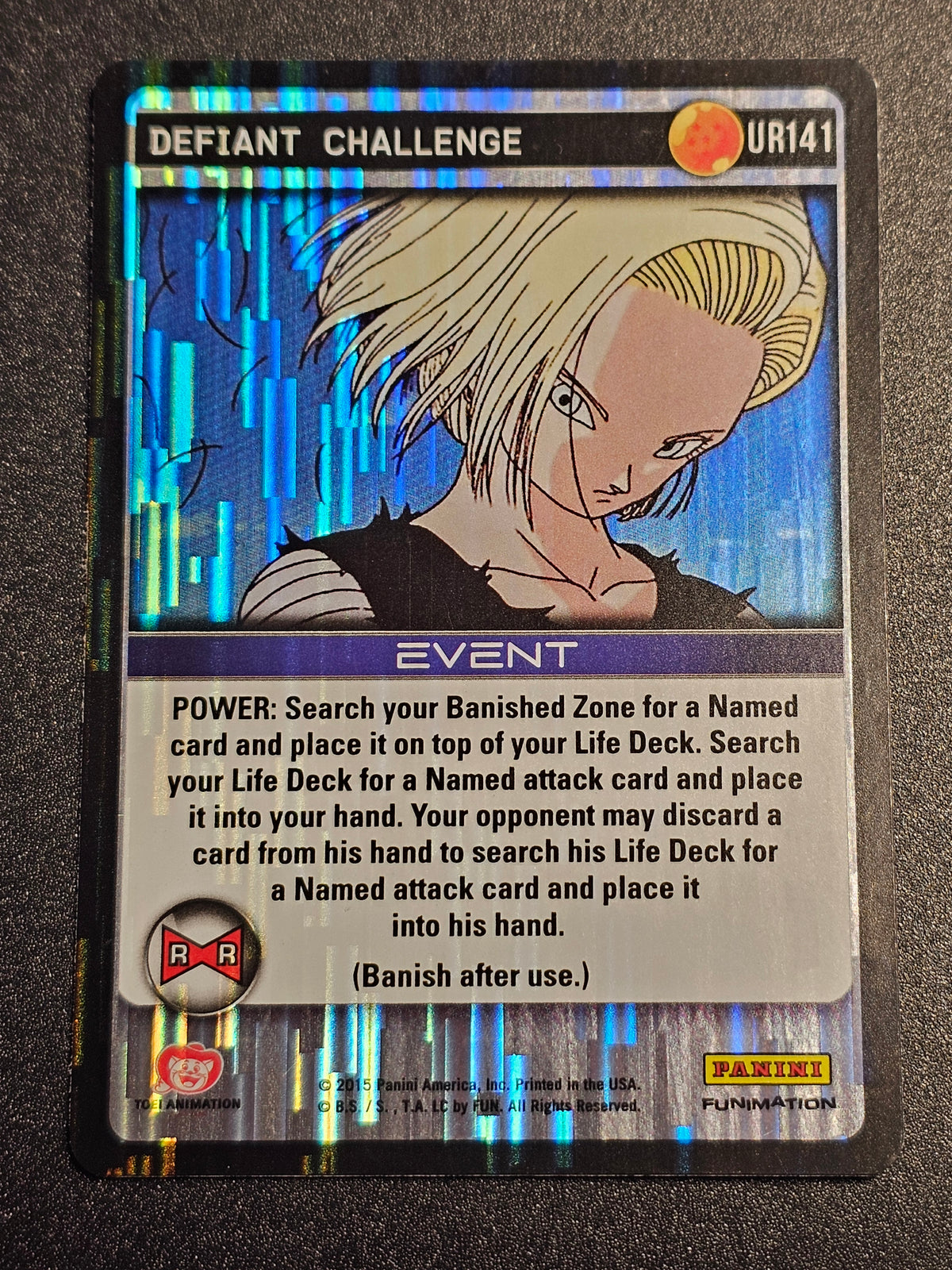 Dragon Ball Z Panini - Defiant Challenge UR141