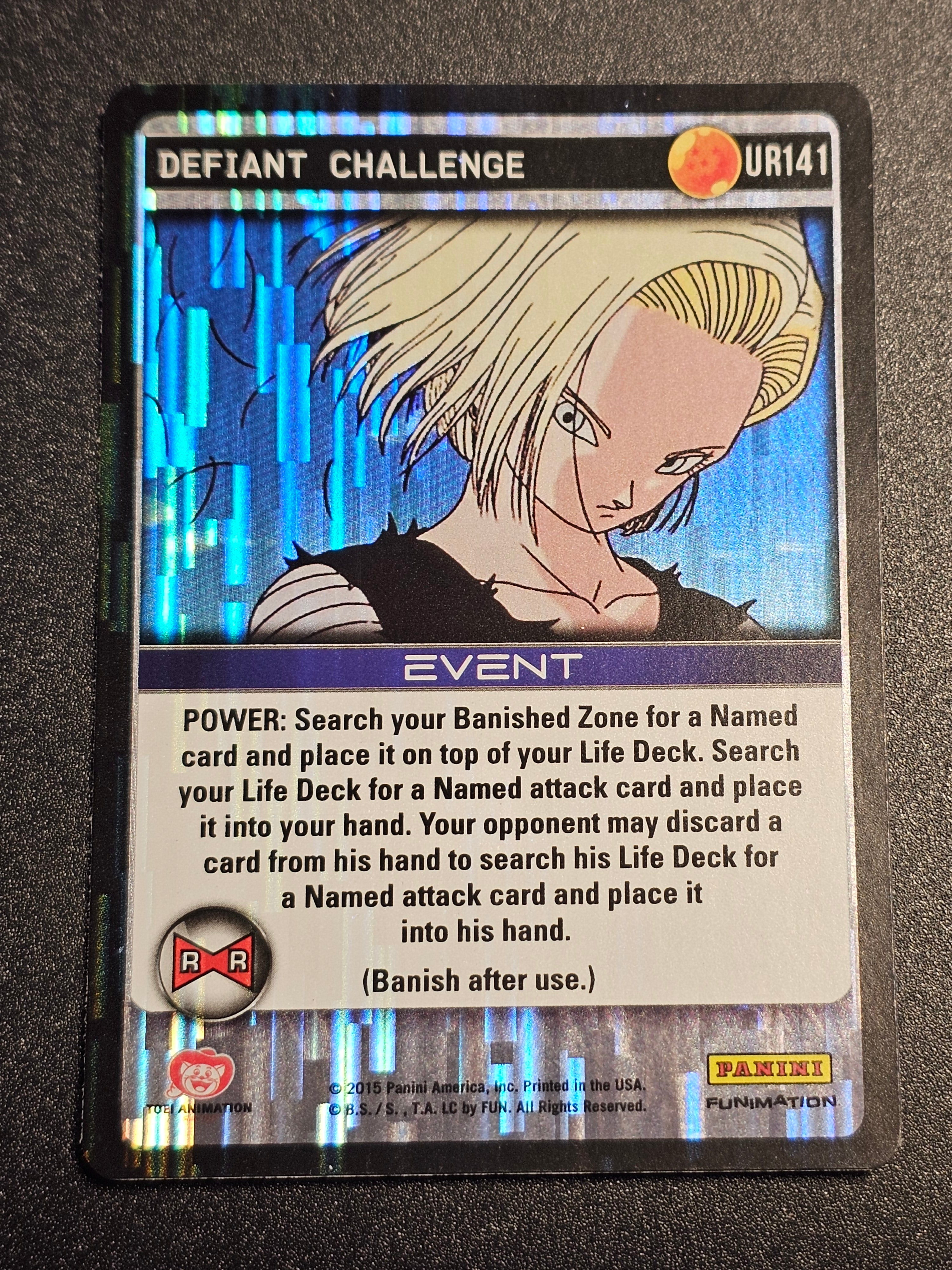 Dragon Ball Z Panini - Defiant Challenge UR141