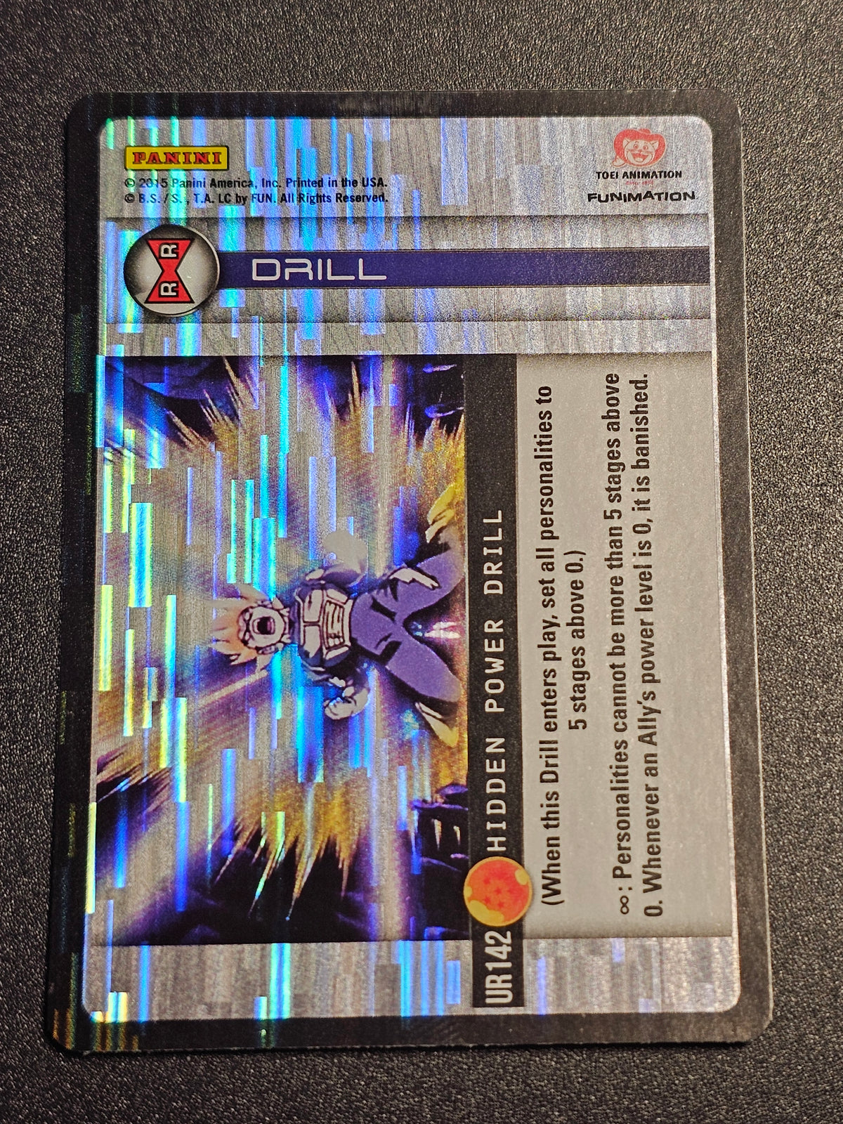 Dragon Ball Z Panini - Hidden Power Drill UR142