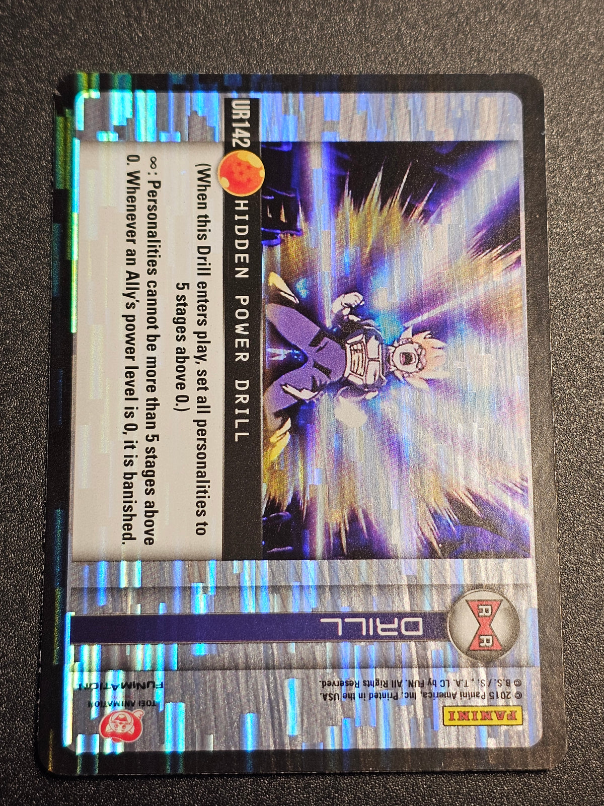 Dragon Ball Z Panini - Hidden Power Drill UR142