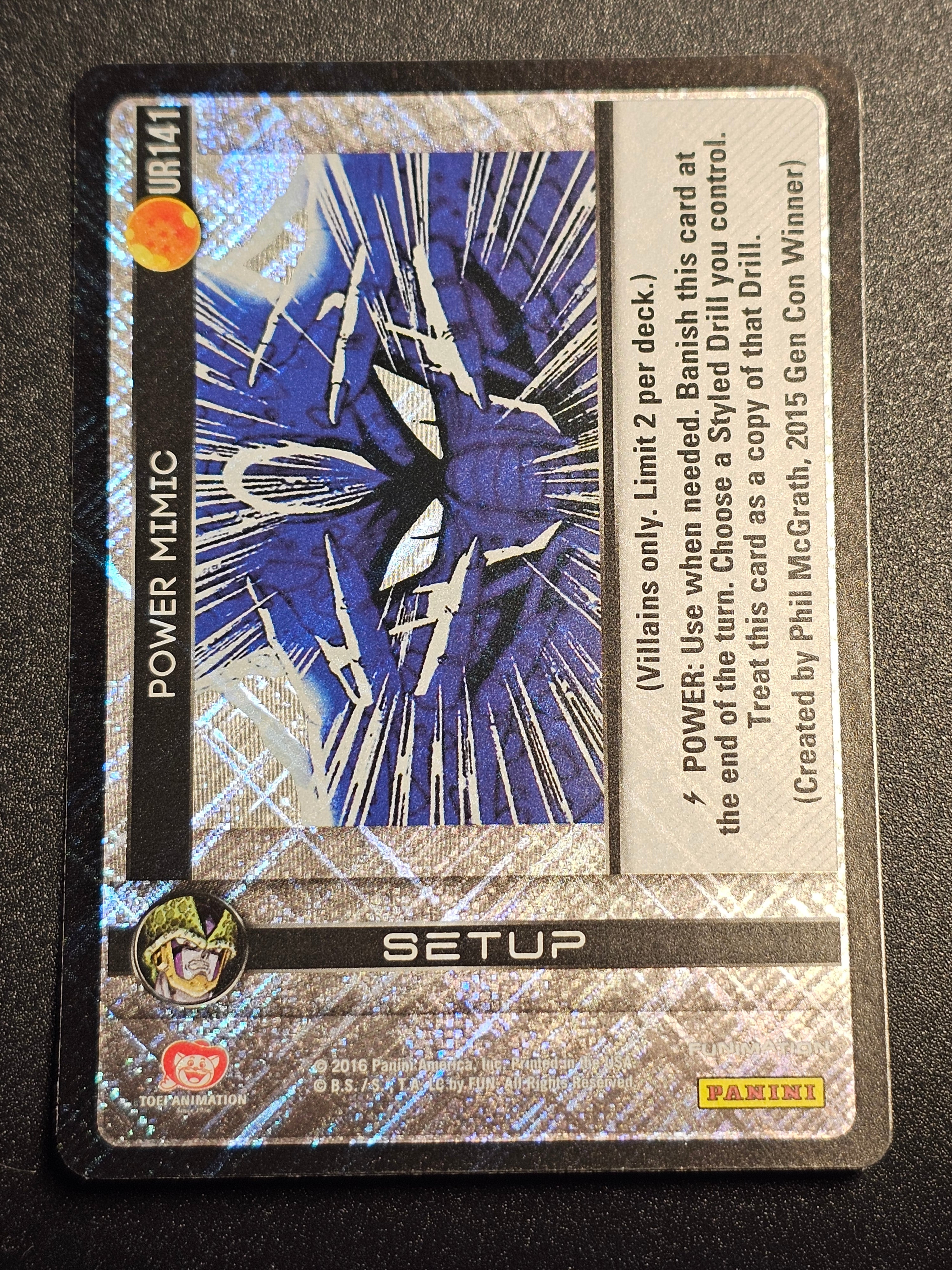Dragon Ball Z Panini - Power Mimic UR141