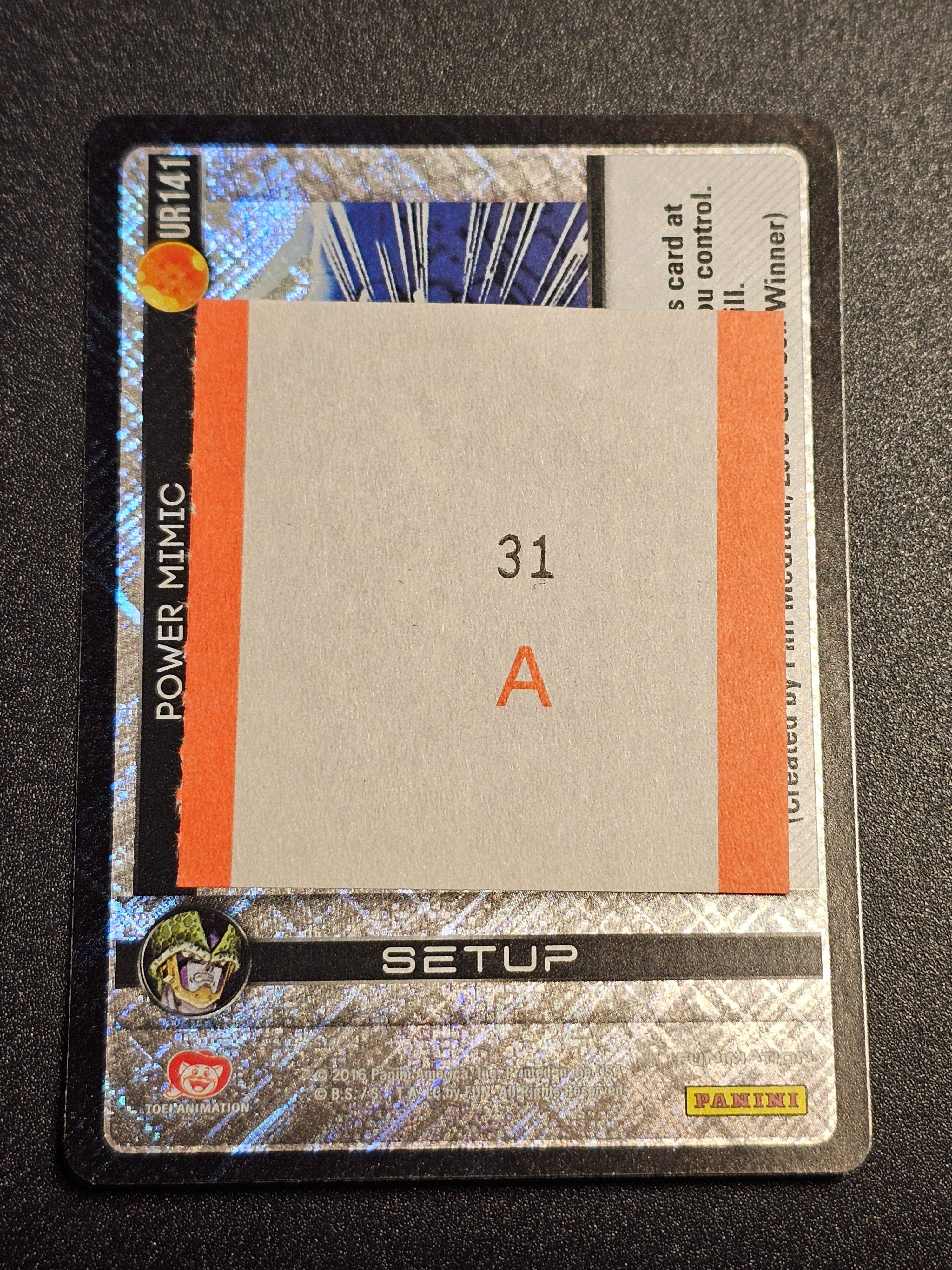 Dragon Ball Z Panini - Power Mimic UR141