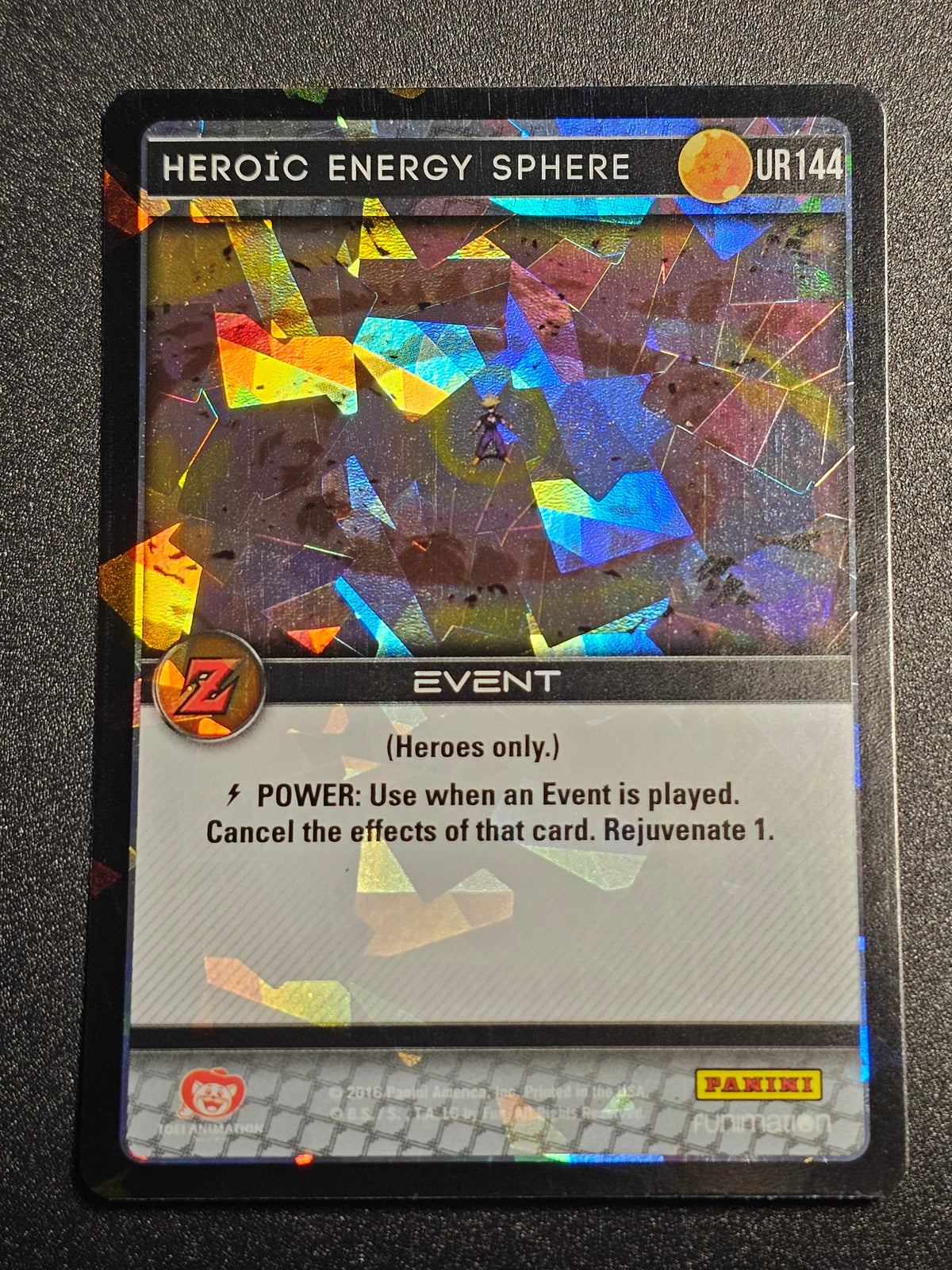 Dragon Ball Z Panini - Heroic Energy Sphere UR144