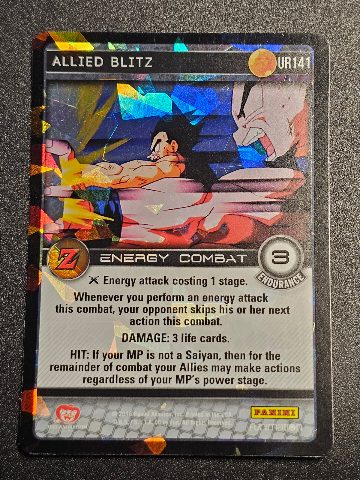 Dragon Ball Z Panini - Allied Blitz UR141