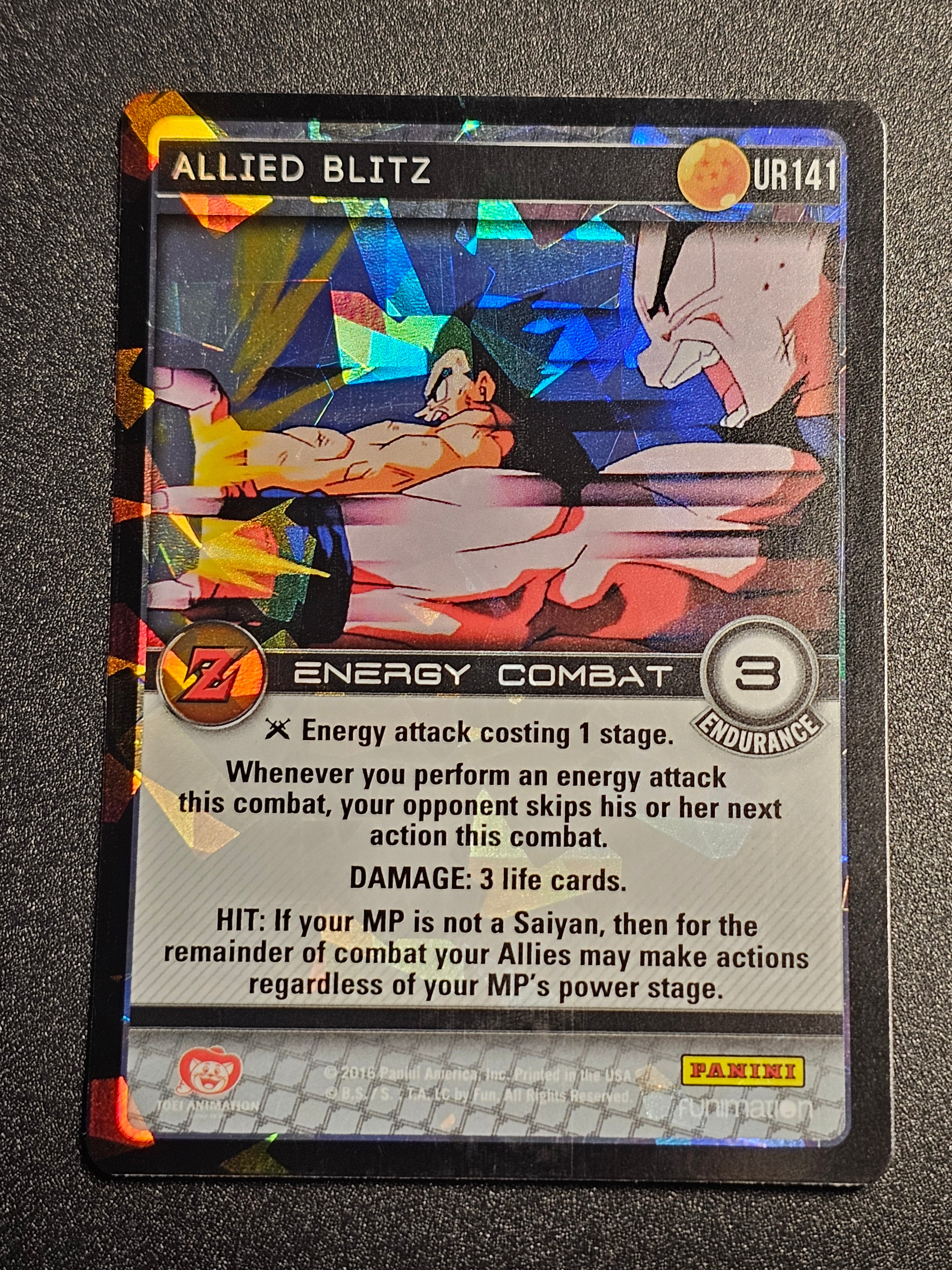 Dragon Ball Z Panini - Allied Blitz UR141