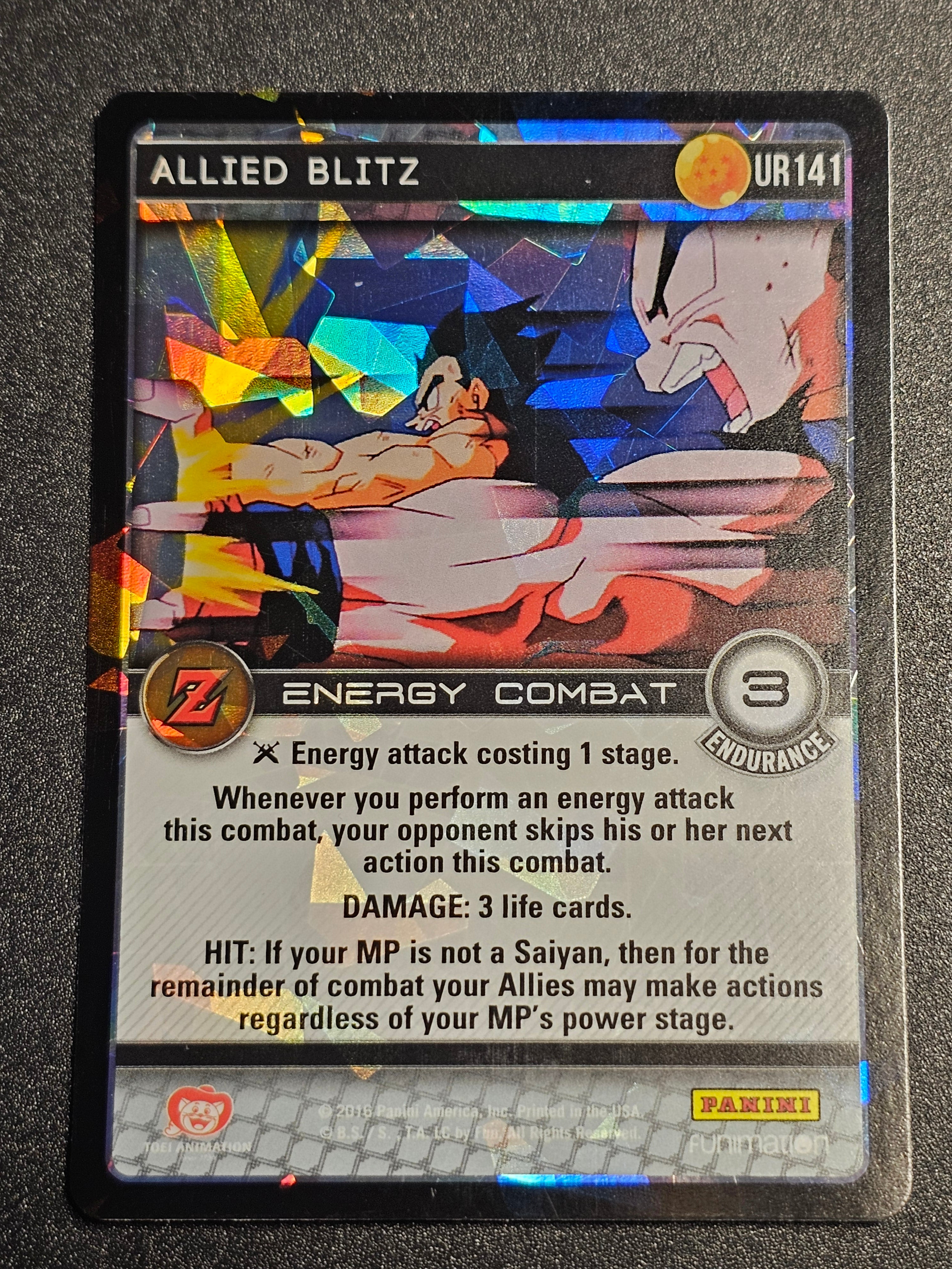 Dragon Ball Z Panini - Allied Blitz UR141
