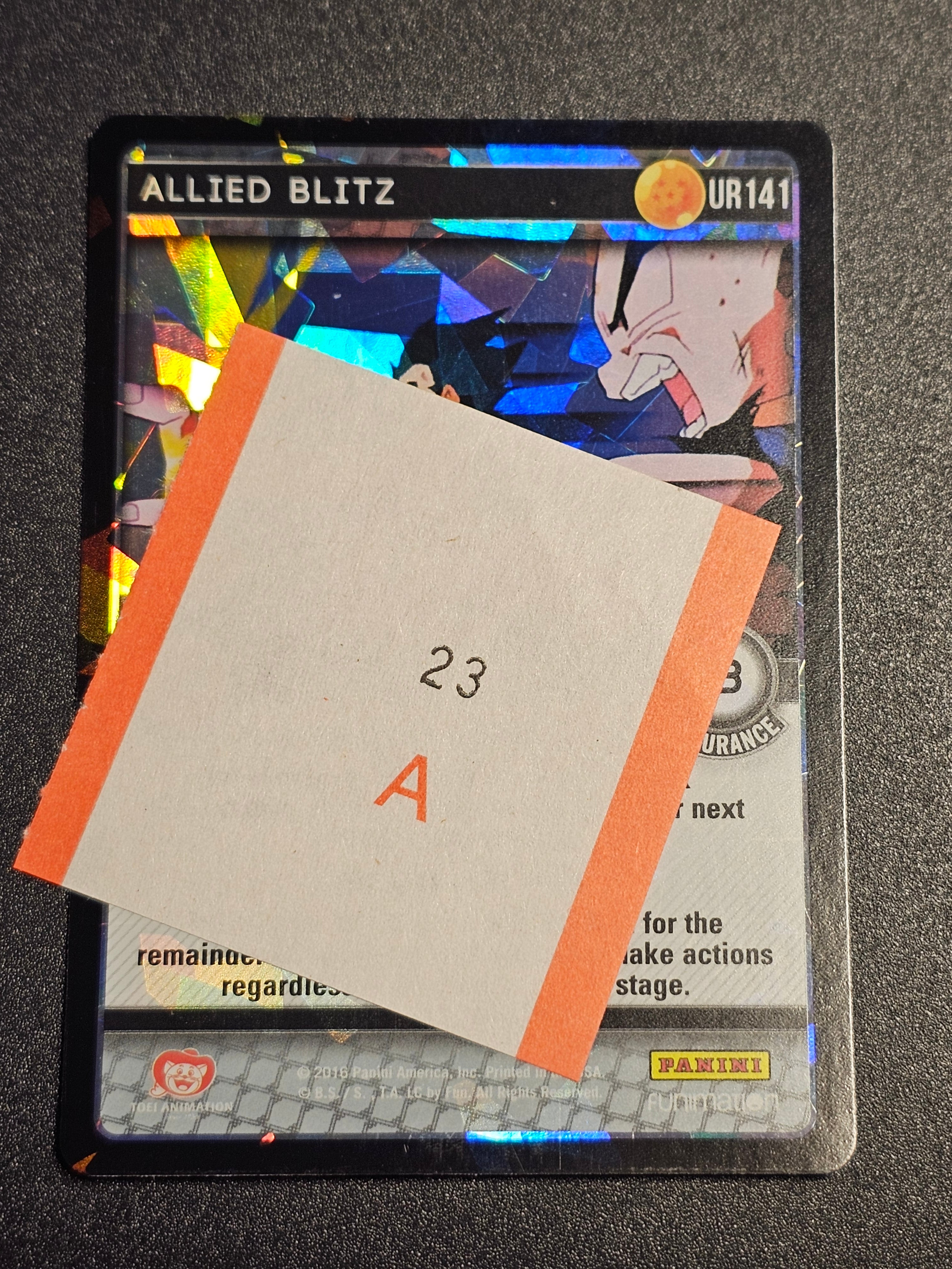 Dragon Ball Z Panini - Allied Blitz UR141