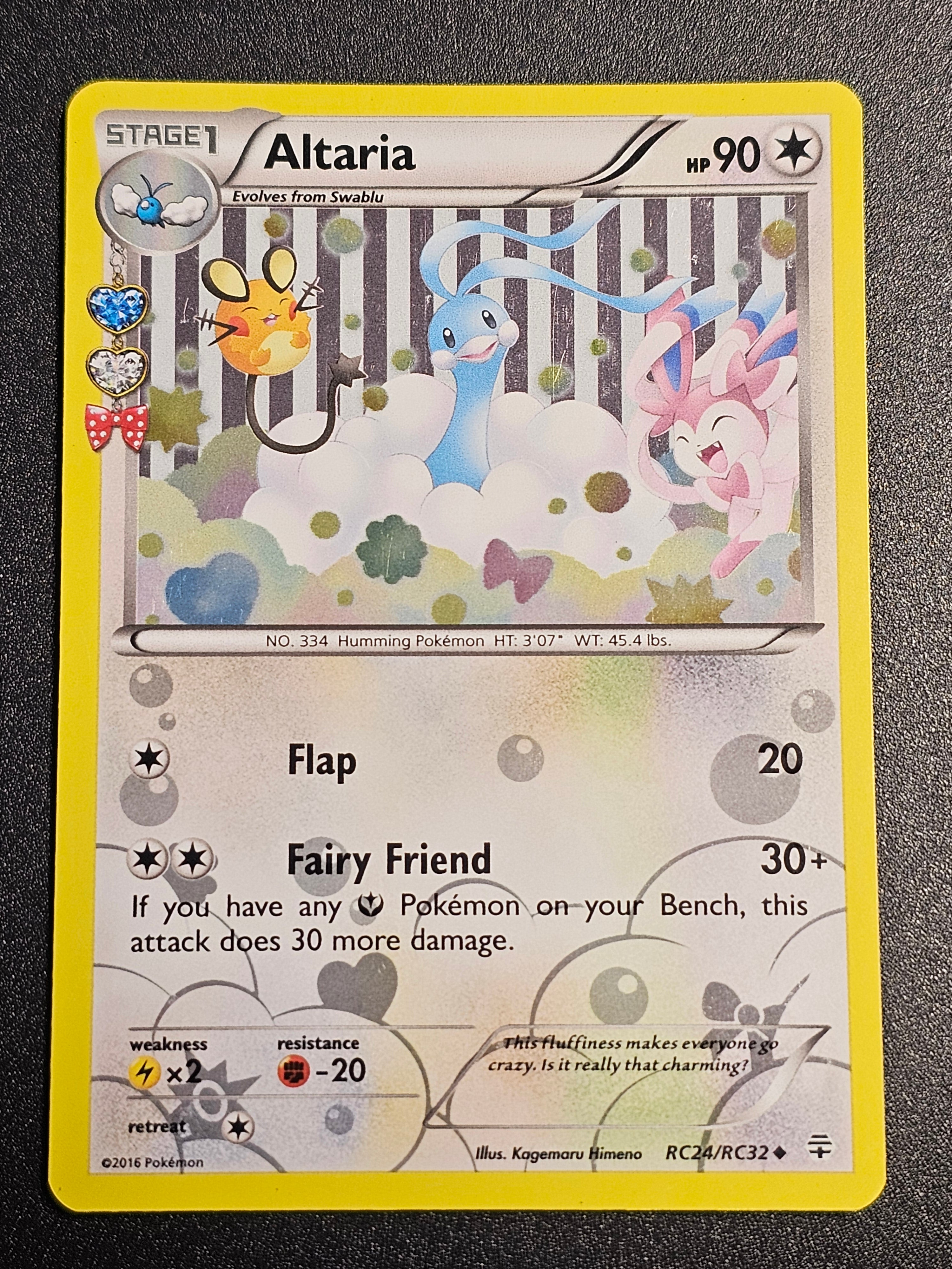 Pokemon TCG - Altaria Holo RC24/RC32 Radiant Collection