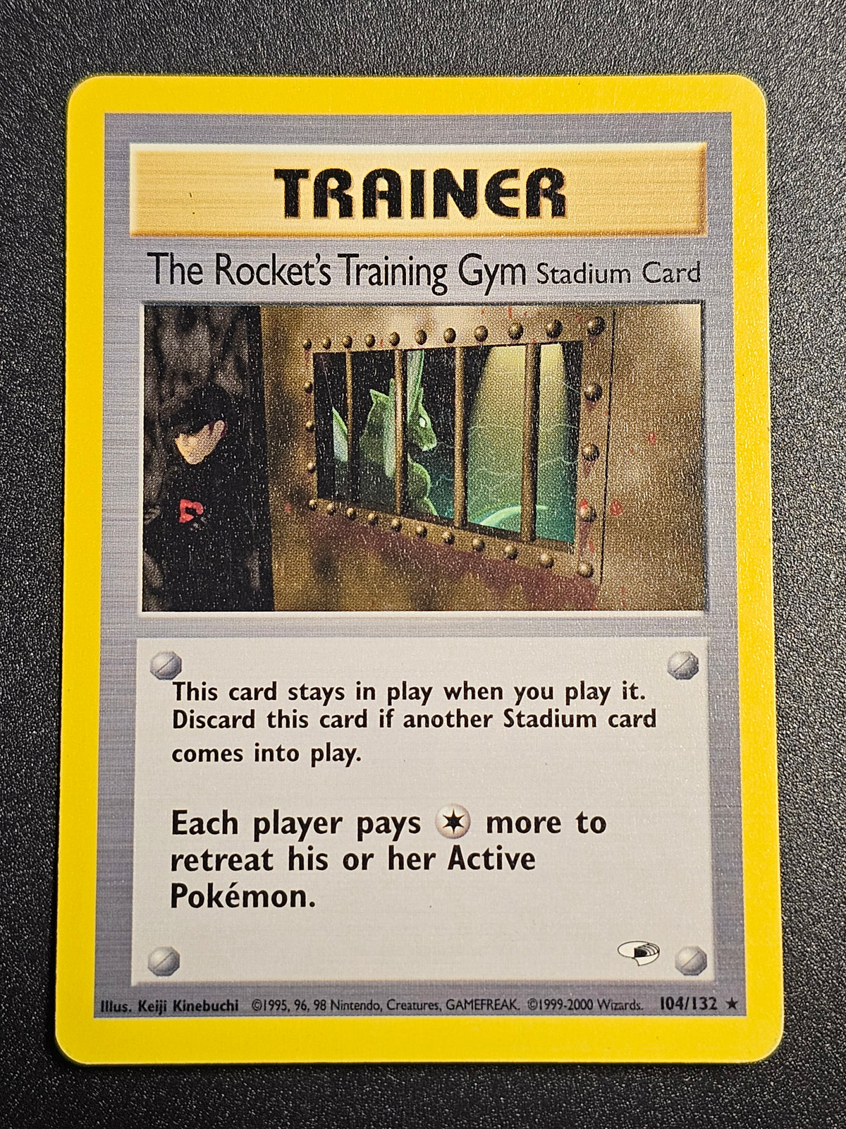 Pokemon TCG - The Rocket's Training Gym 104/132 Gym Heroes