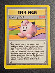 Pokemon TCG - Clefairy Doll 70/102 Base Set Unlimited