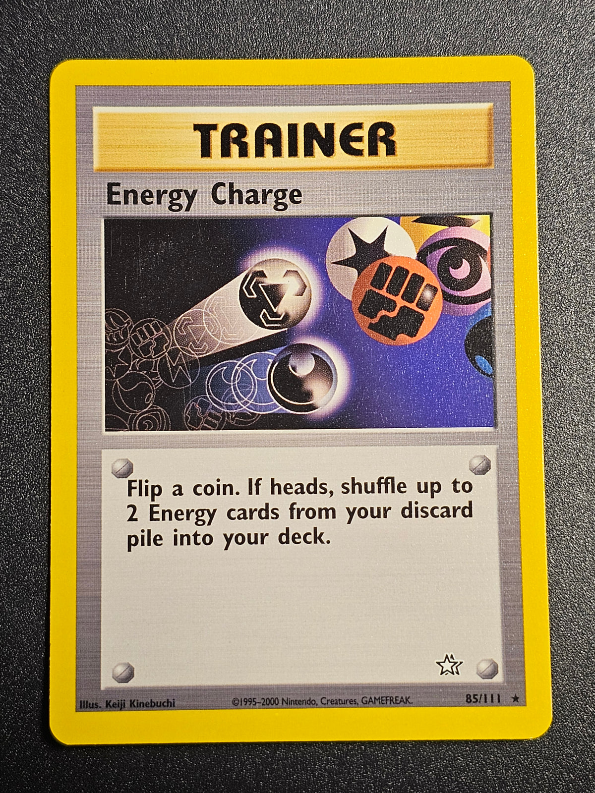 Pokemon TCG - Energy Charge 85/111 Neo Genesis