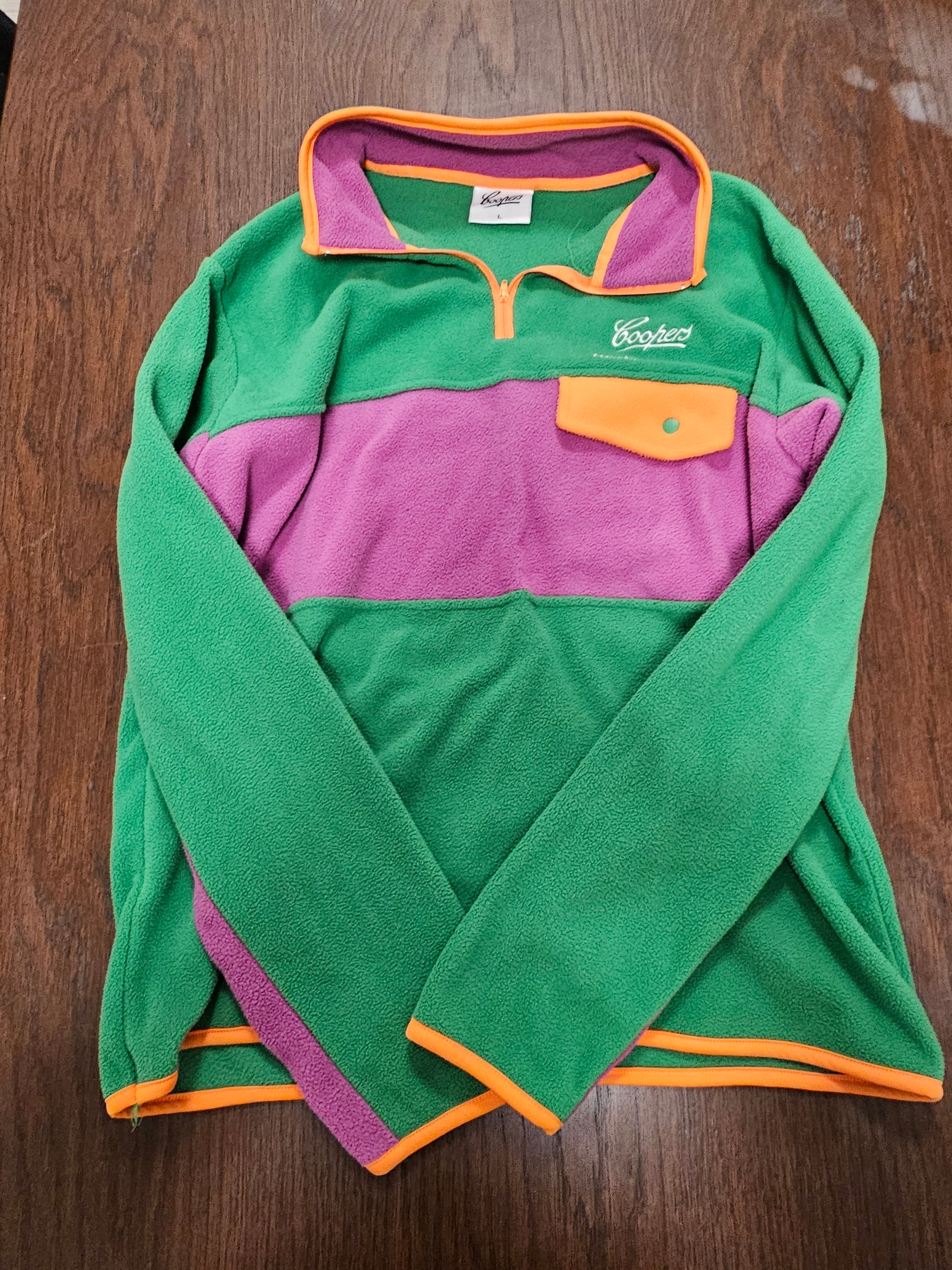 Coopers Brewery Vintage Retro Long Sleeve Fleece Jumper Large