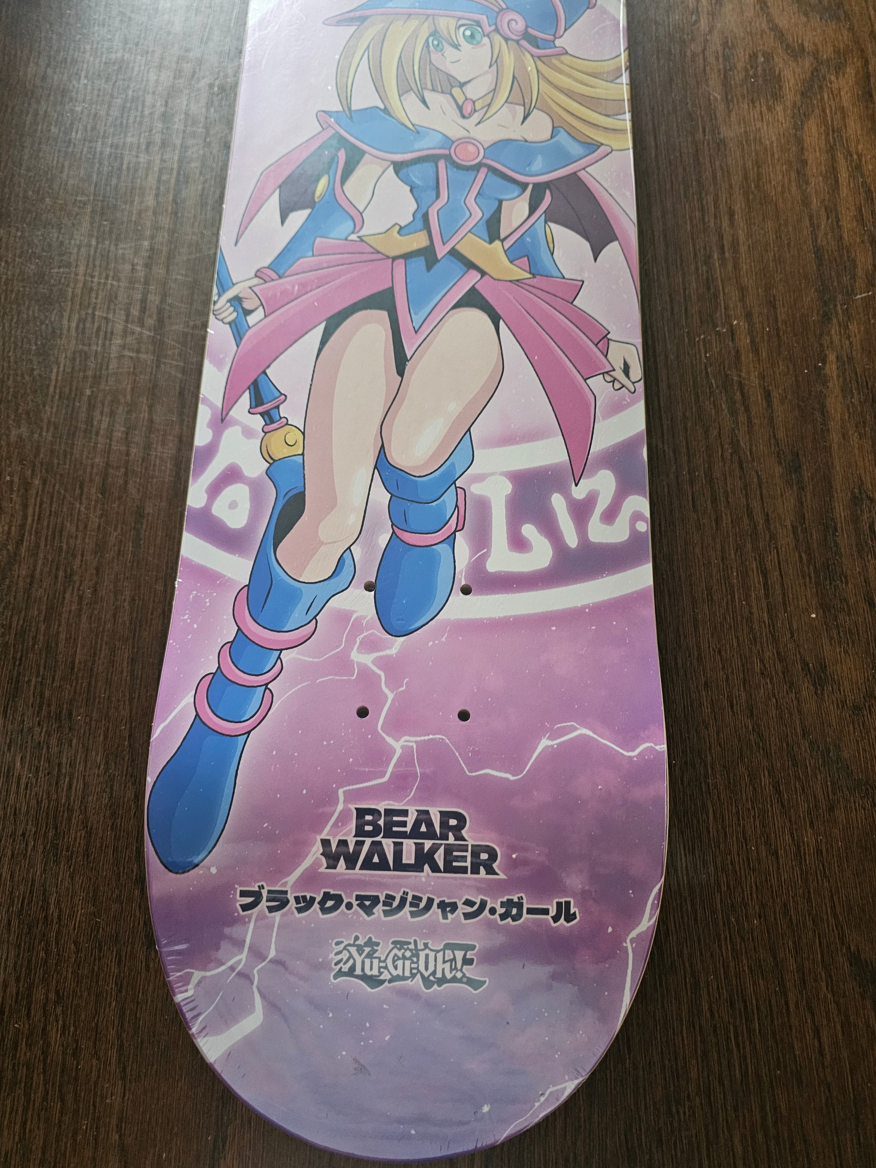 Yugioh Bear Walker Skateboard - Dark Magician Girl