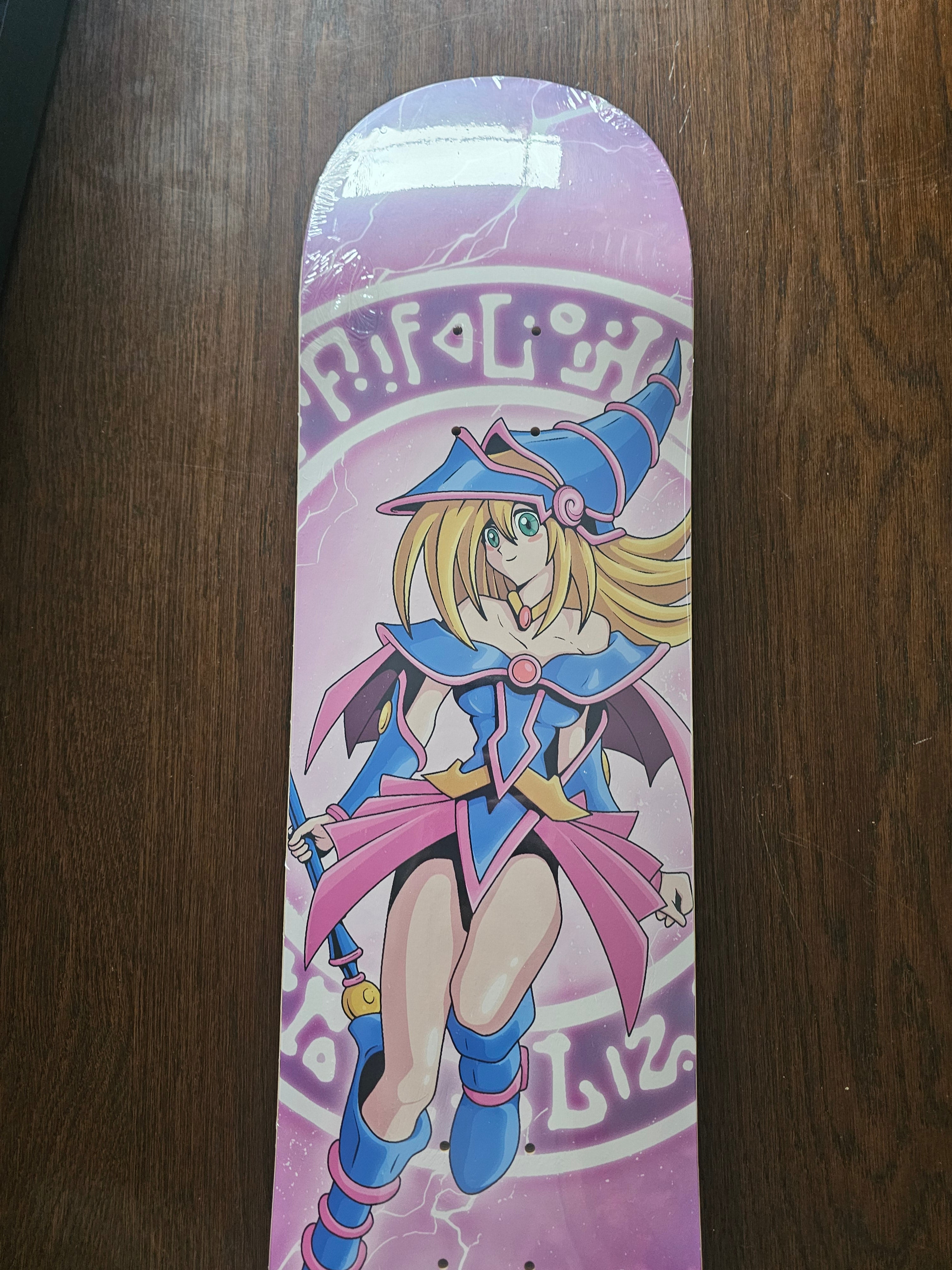 Yugioh Bear Walker Skateboard - Dark Magician Girl