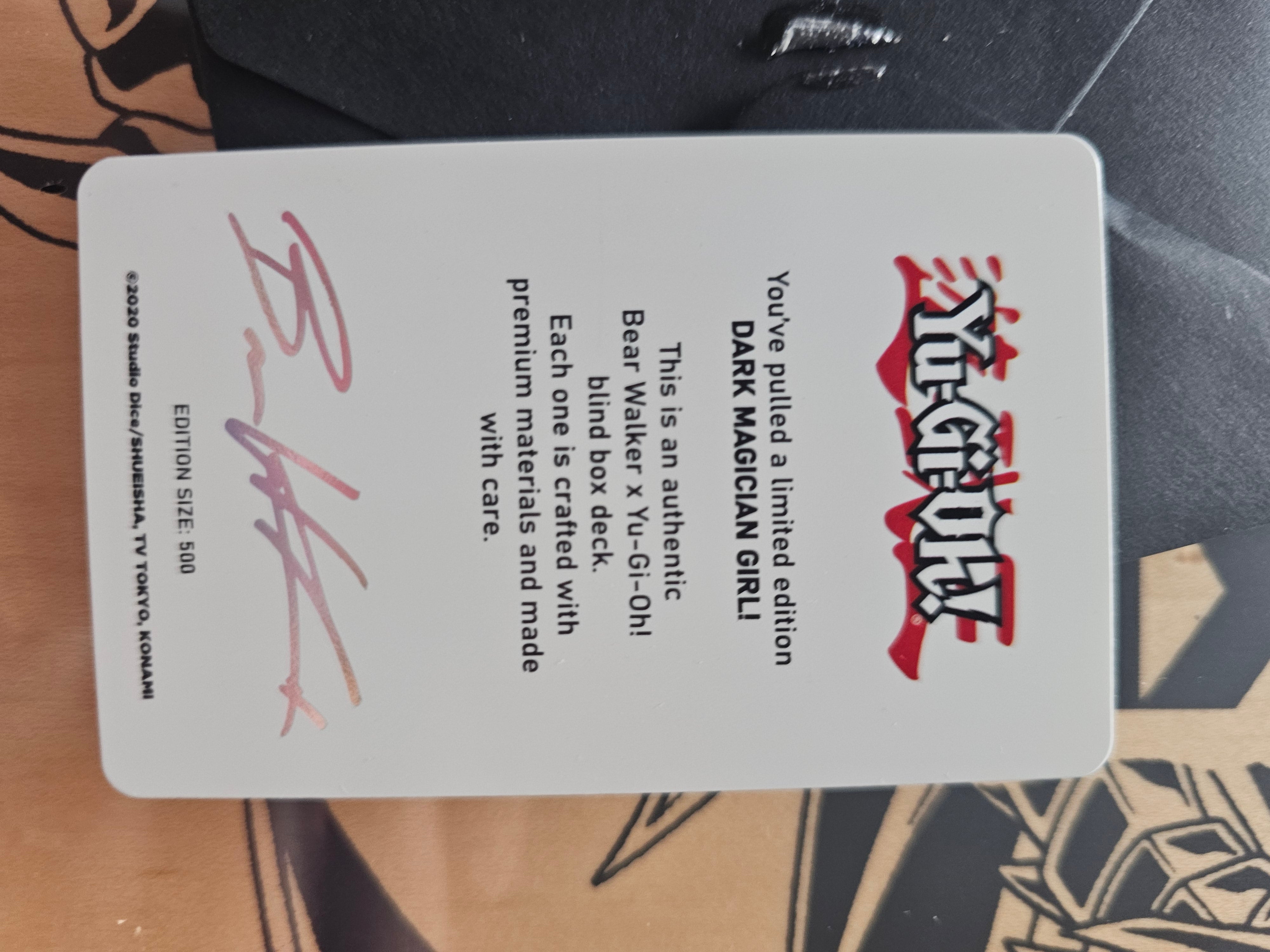 Yugioh Bear Walker Skateboard - Dark Magician Girl