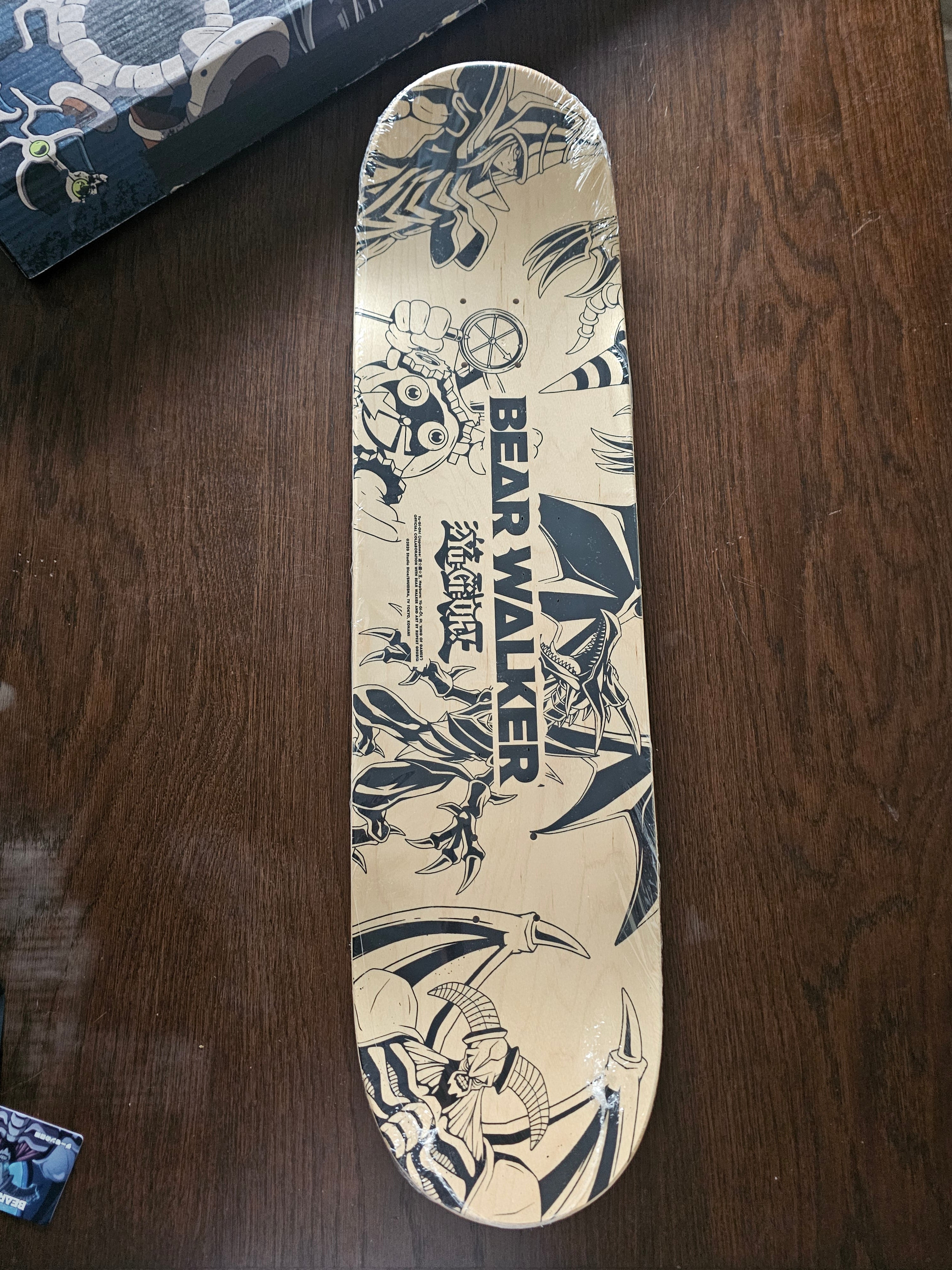 Yugioh Bear Walker Skateboard - Summoned Skull