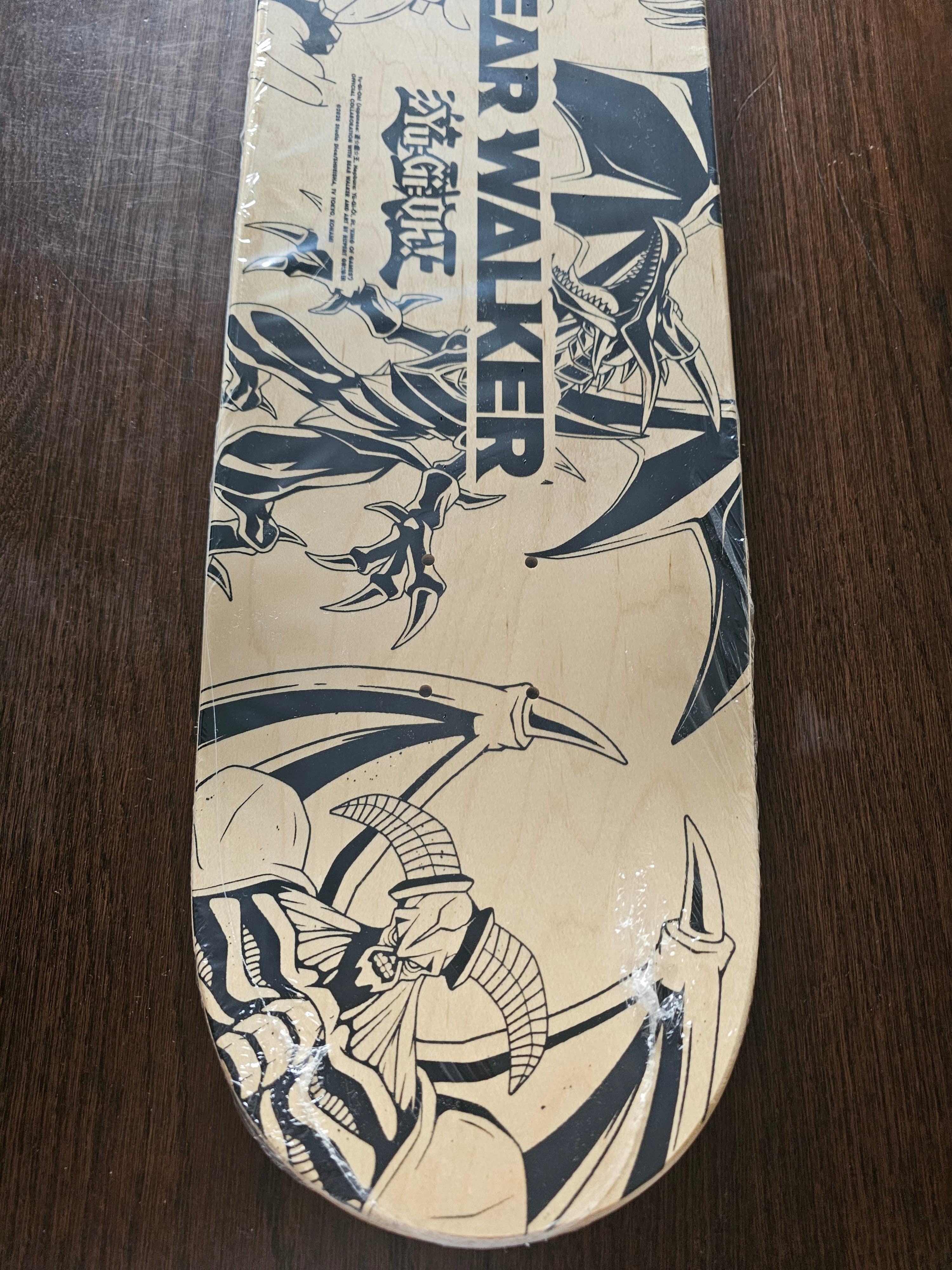 Yugioh Bear Walker Skateboard - Summoned Skull