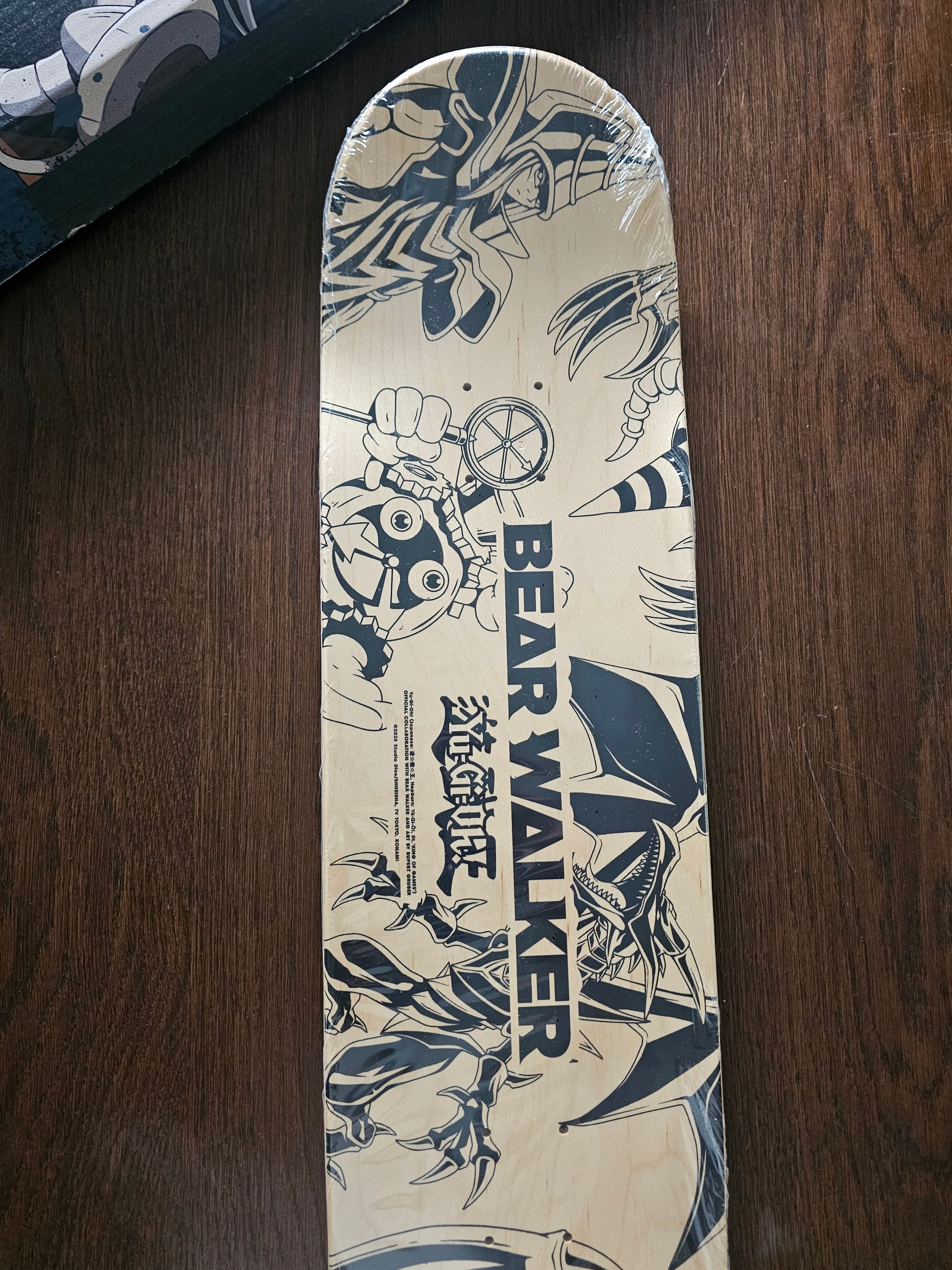 Yugioh Bear Walker Skateboard - Summoned Skull