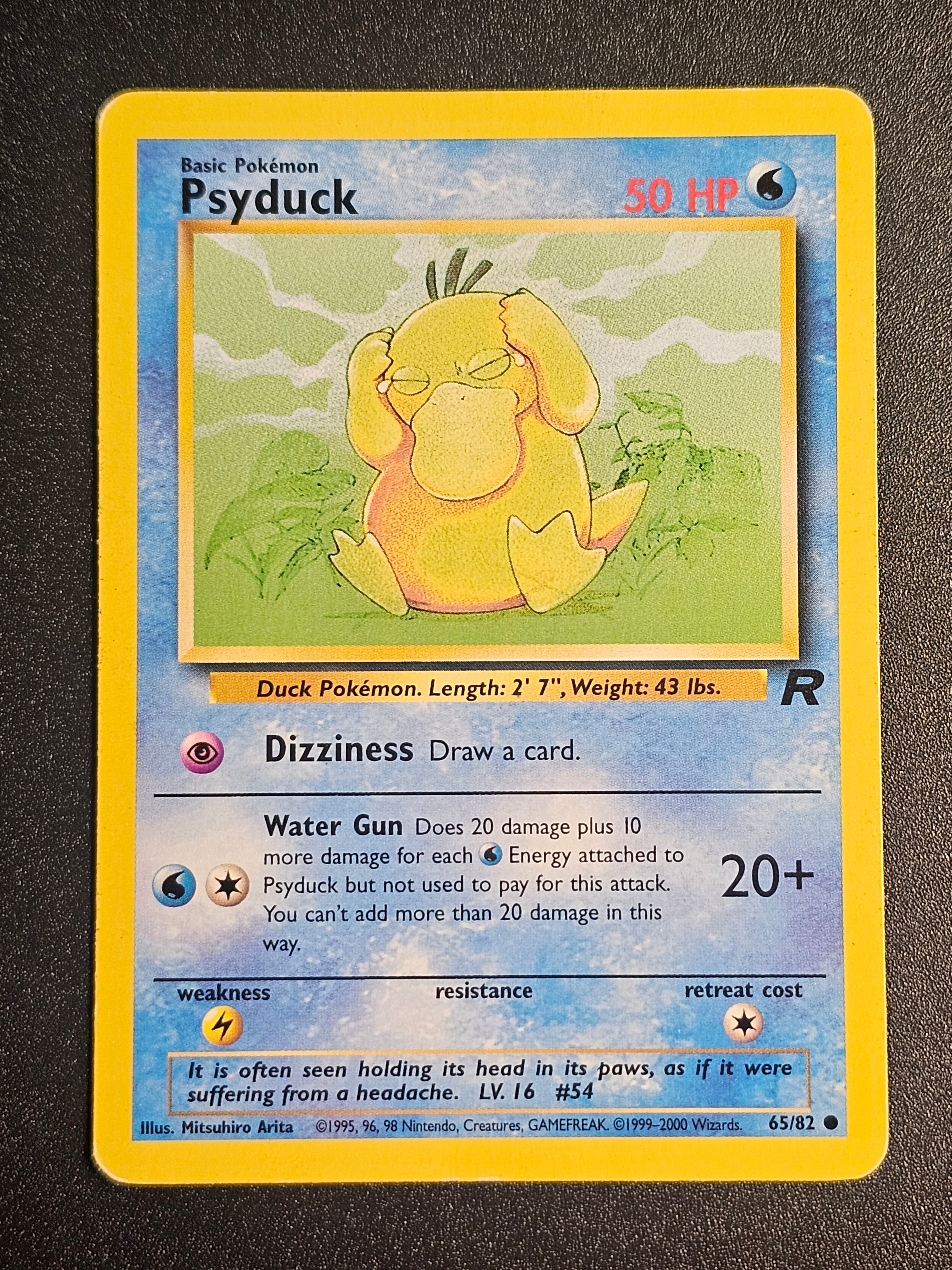 Pokemon TCG - Psyduck 65/82 Team Rocket