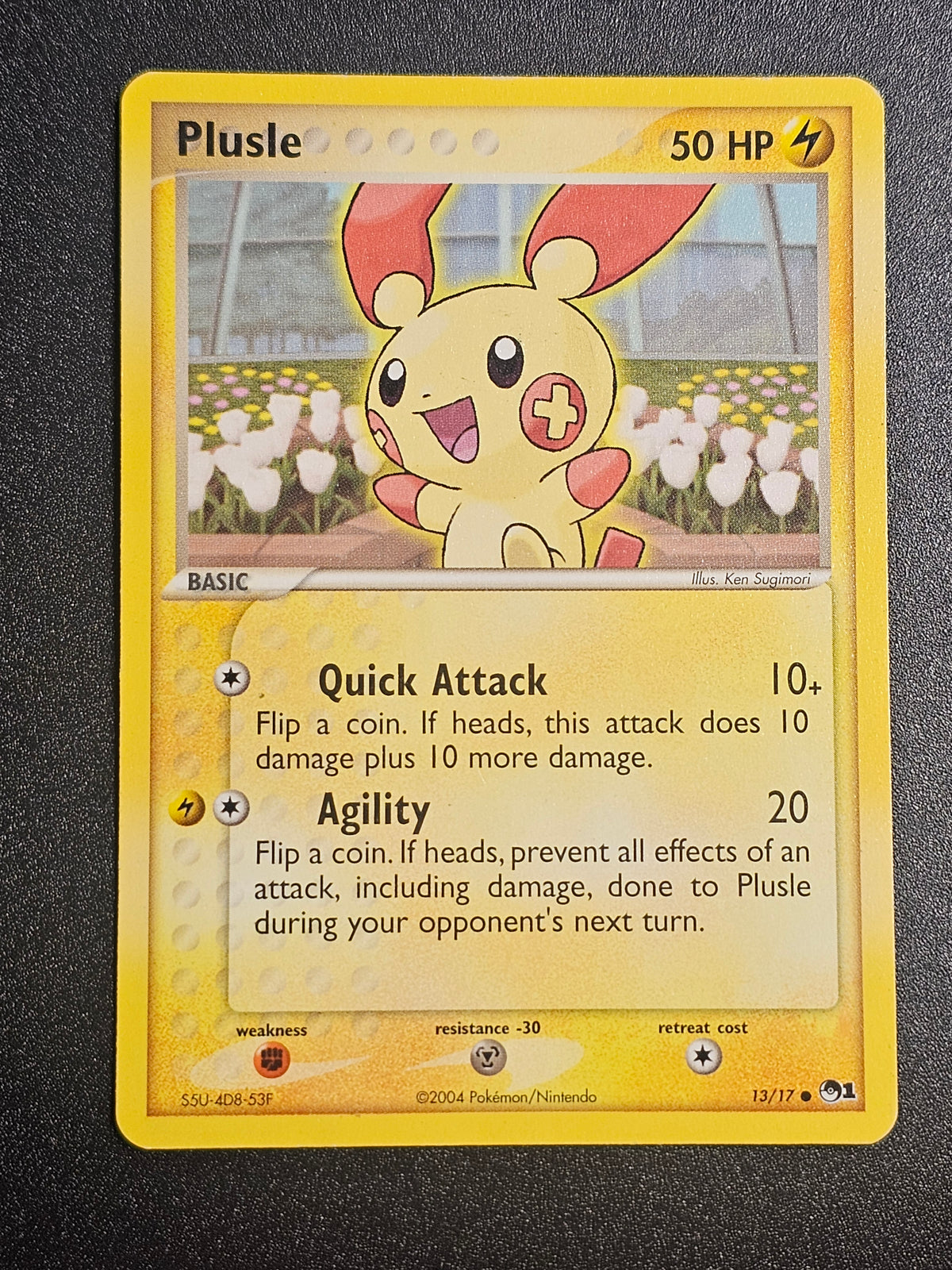 Pokemon TCG - Plusle 13/17 POP Series 1
