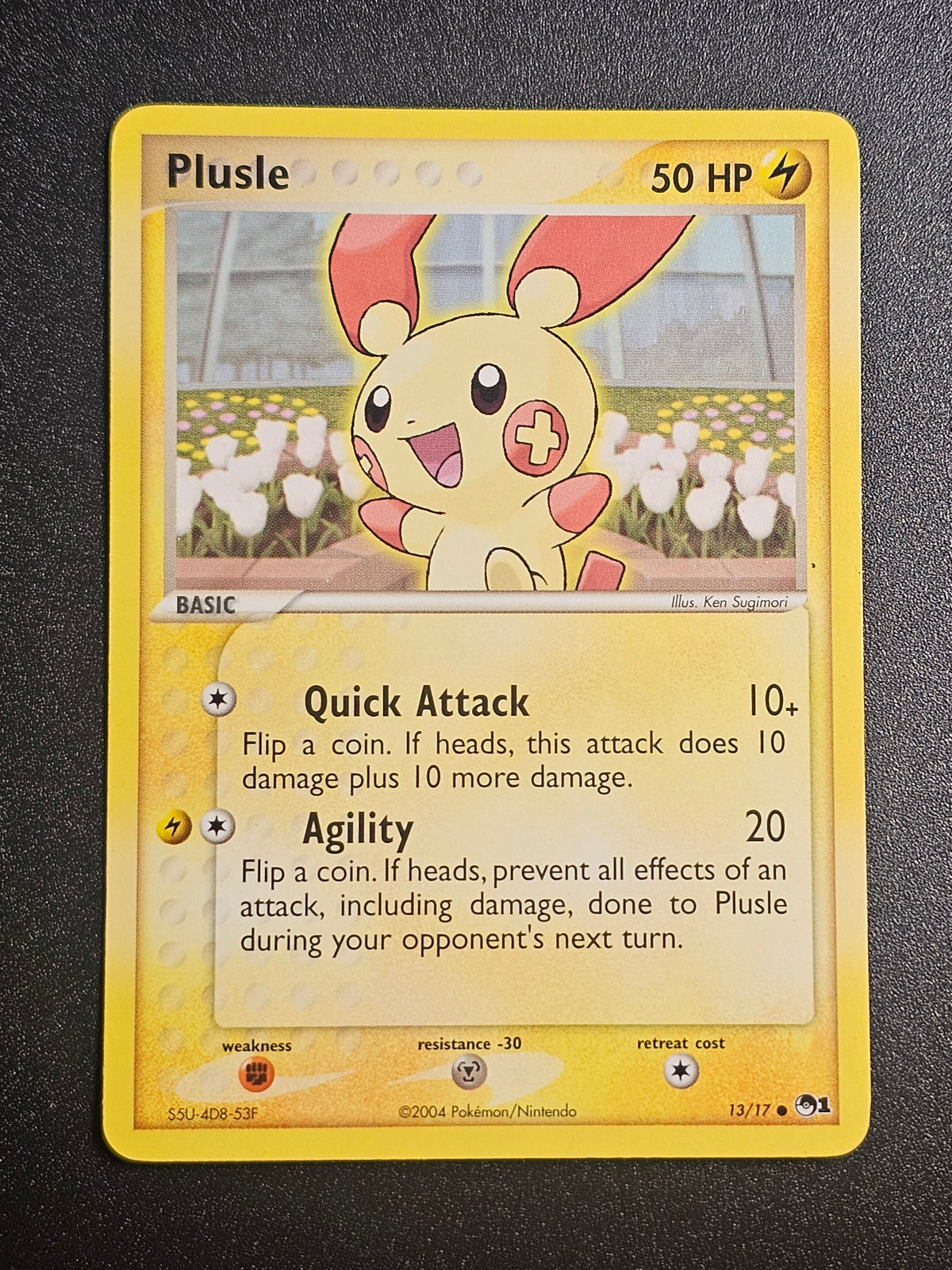 Pokemon TCG - Plusle 13/17 POP Series 1