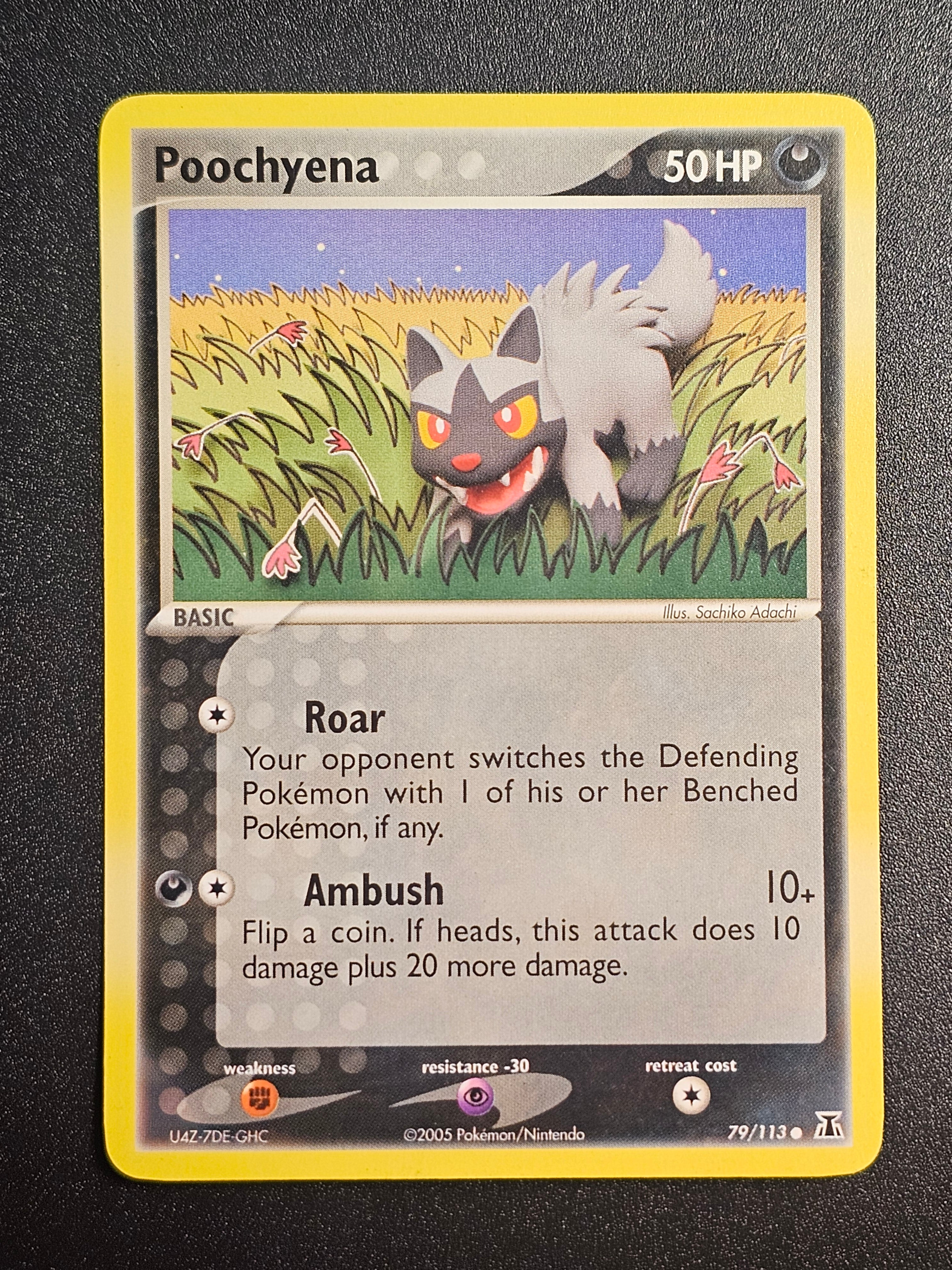 Pokemon TCG - Poochyena 79/113 Delta Species