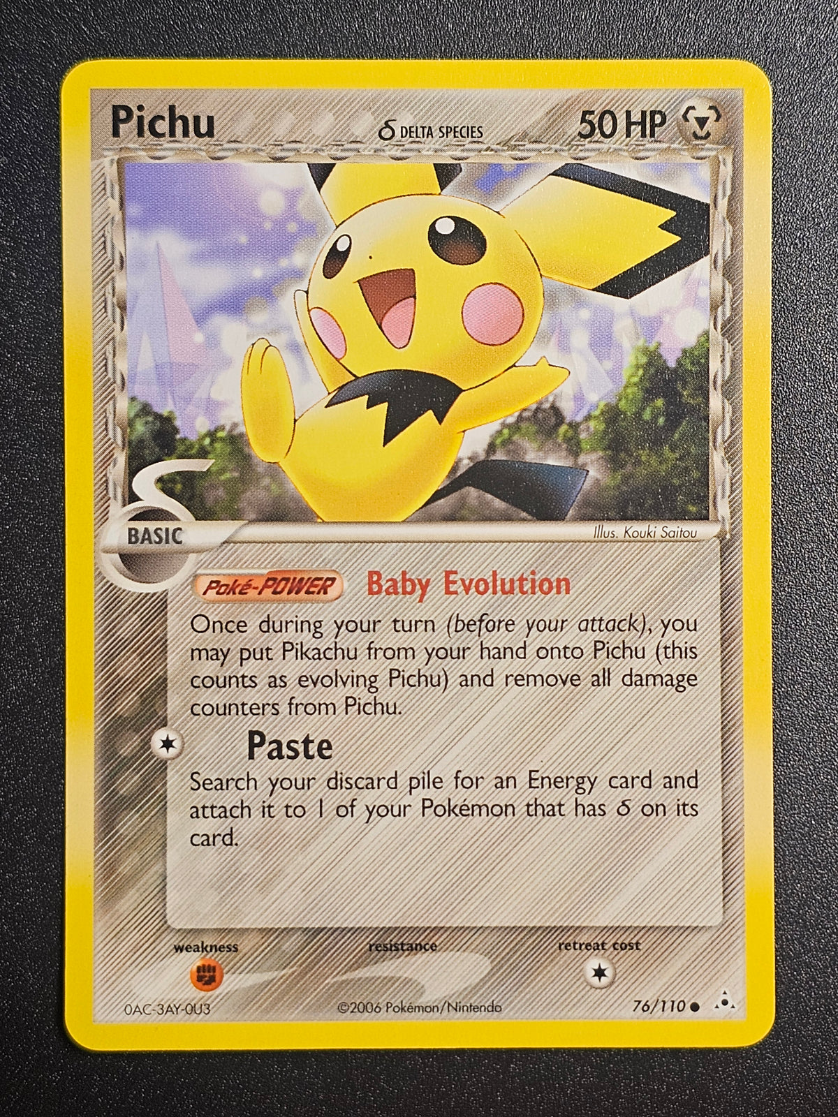 Pokemon TCG - Pichu 76/110 Holon Phantoms