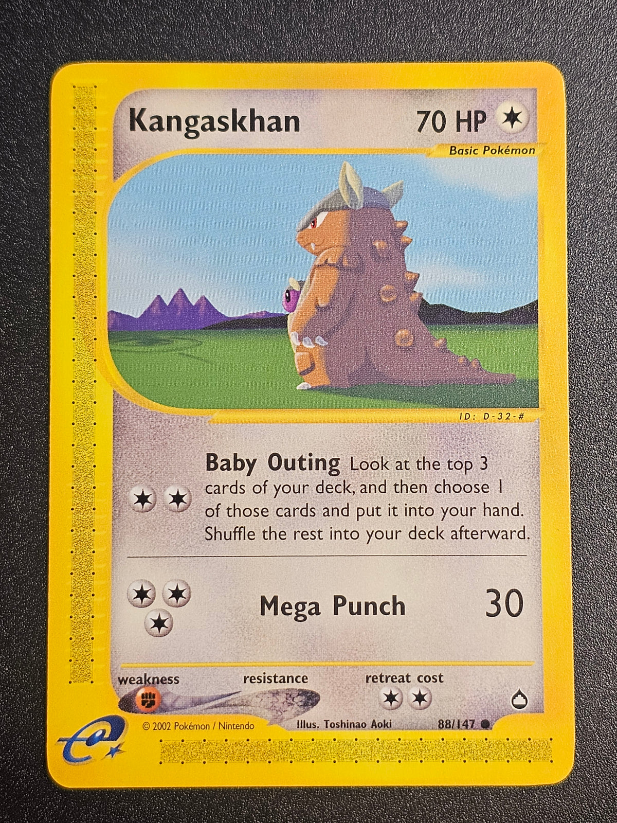 Pokemon TCG - Kangaskhan 88/147 Aquapolis